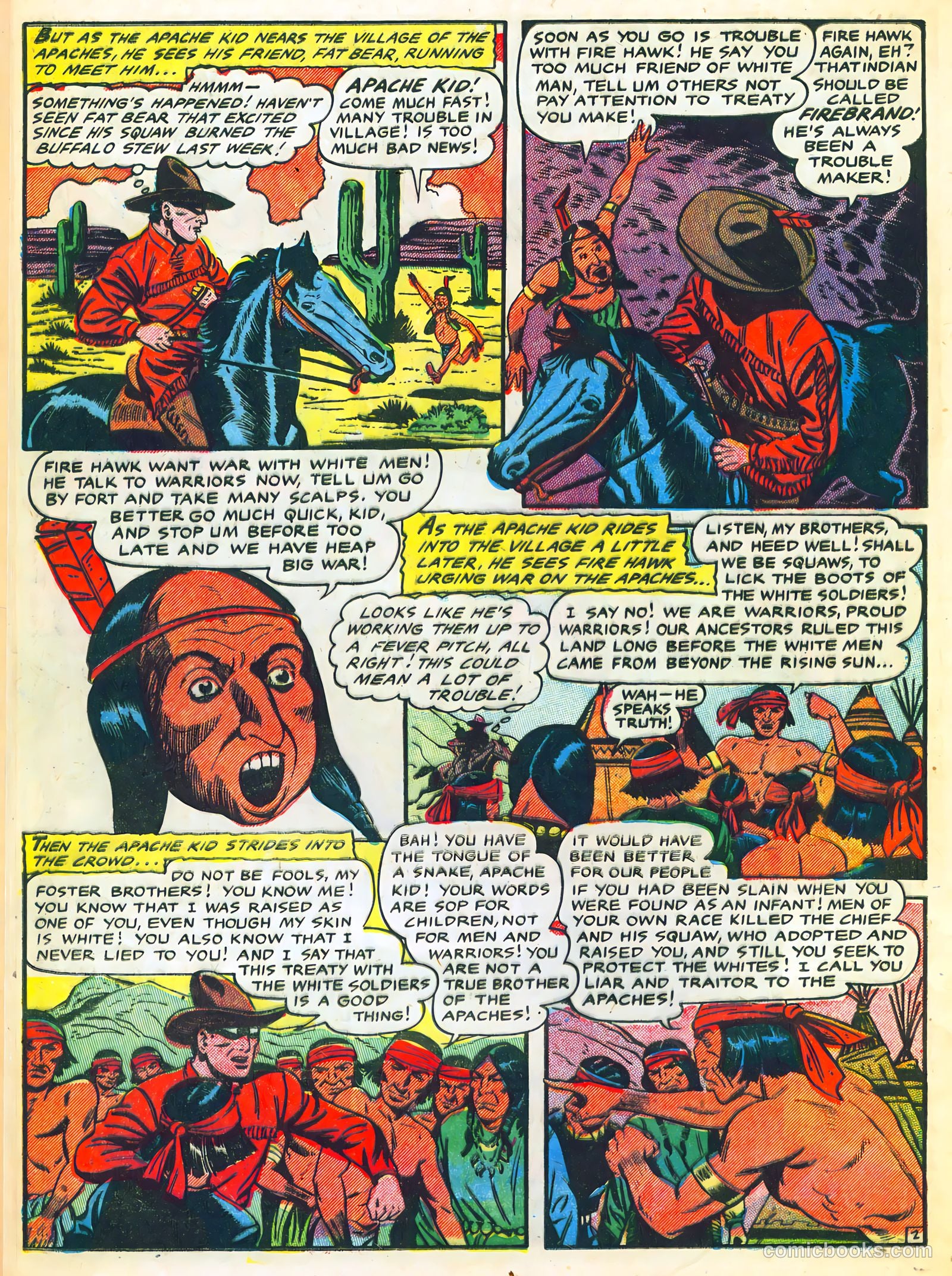 The Lone Rider #23 (1950) — page 14 of 36