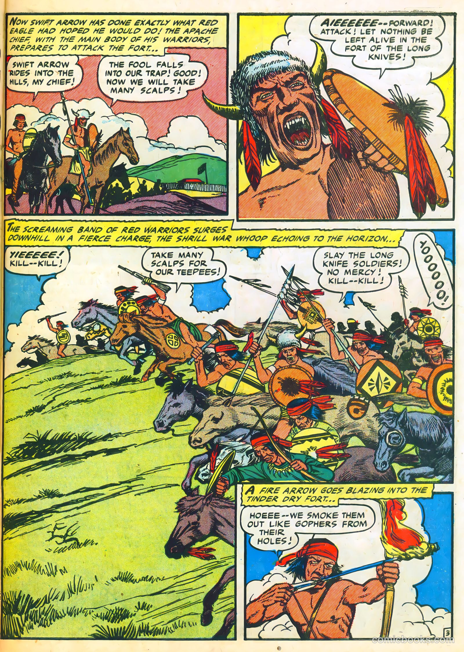 The Lone Rider #23 (1950) — page 29 of 36