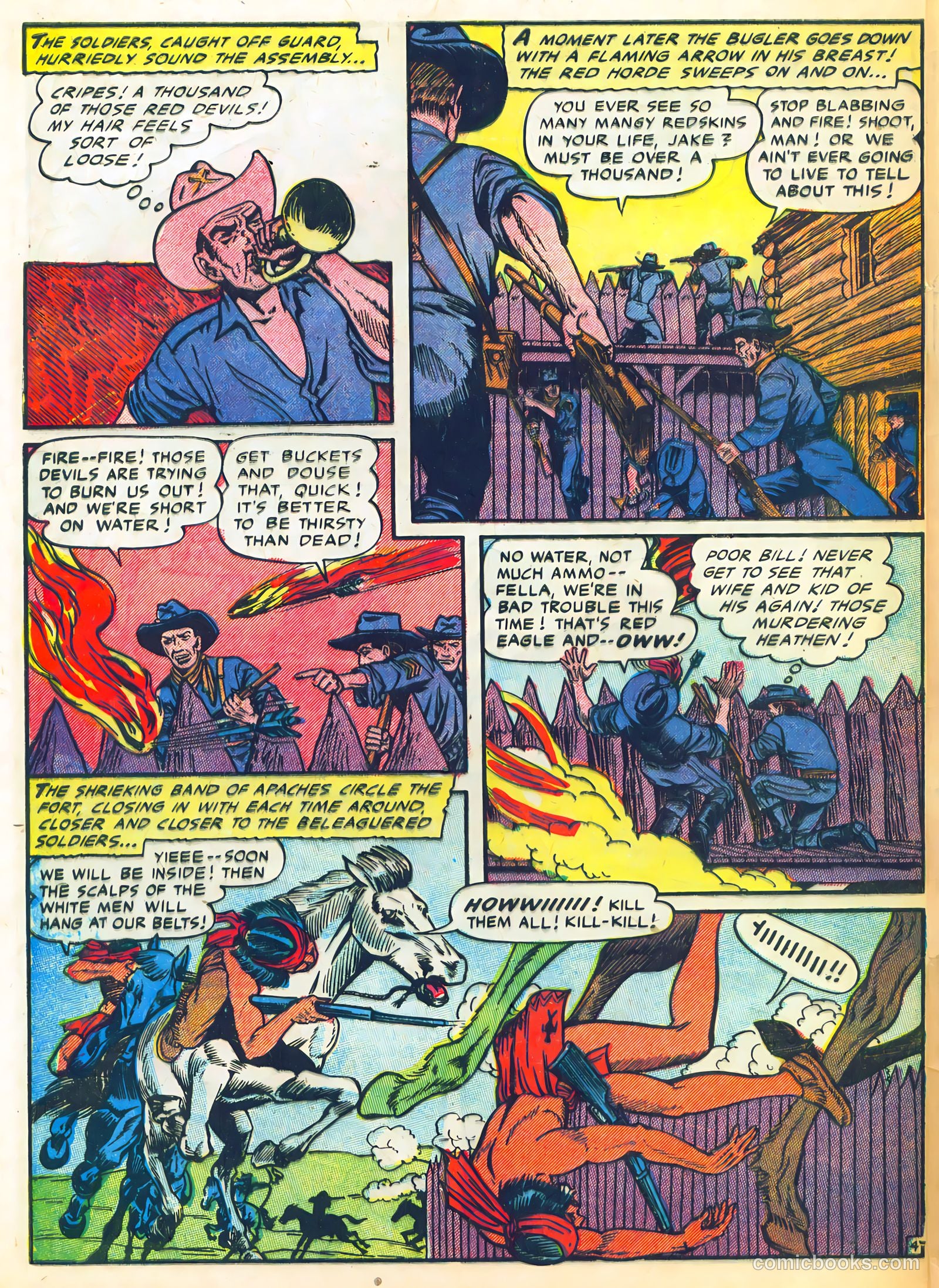 The Lone Rider #23 (1950) — page 30 of 36