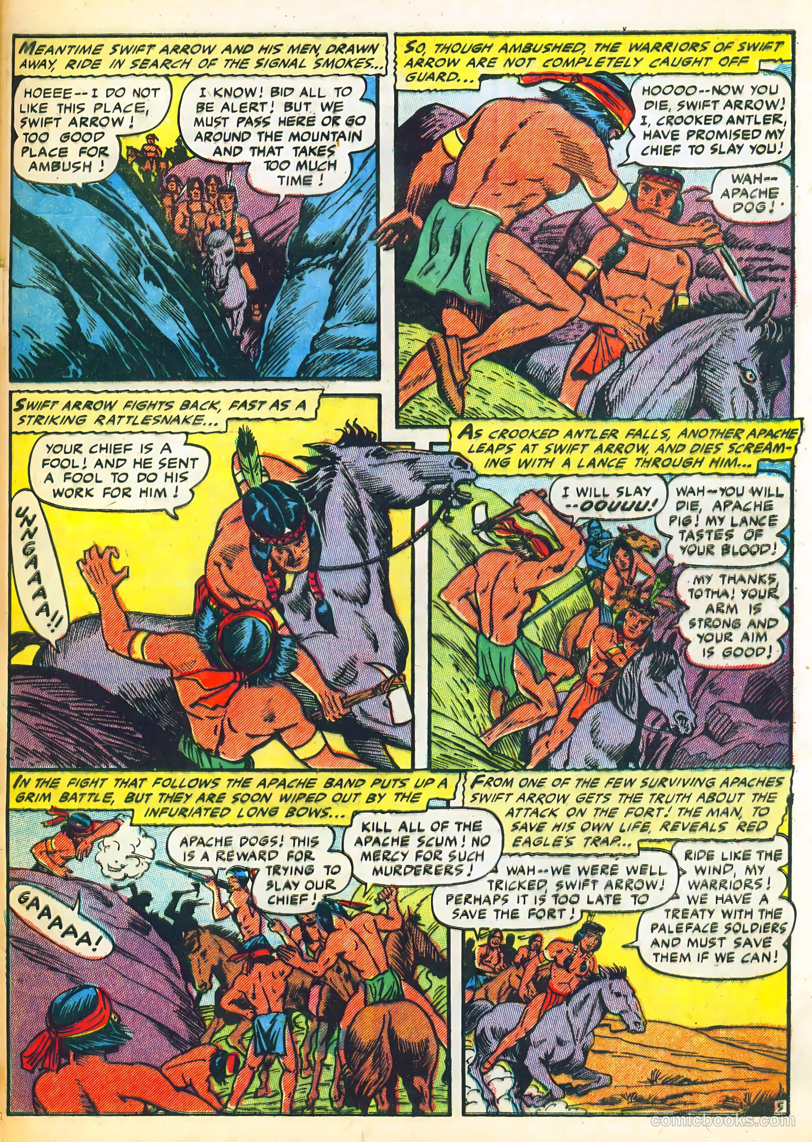 The Lone Rider #23 (1950) — page 31 of 36