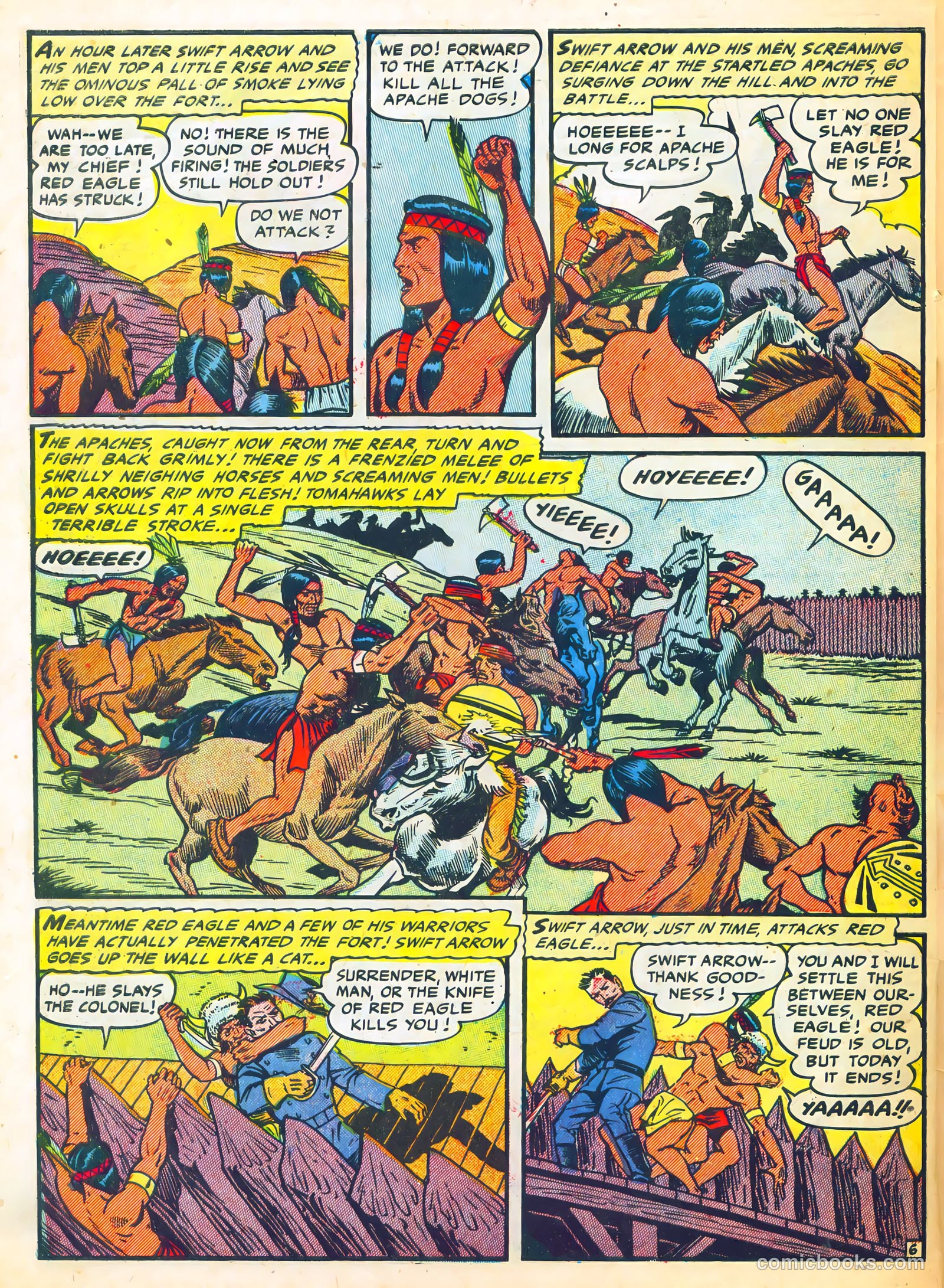 The Lone Rider #23 (1950) — page 32 of 36