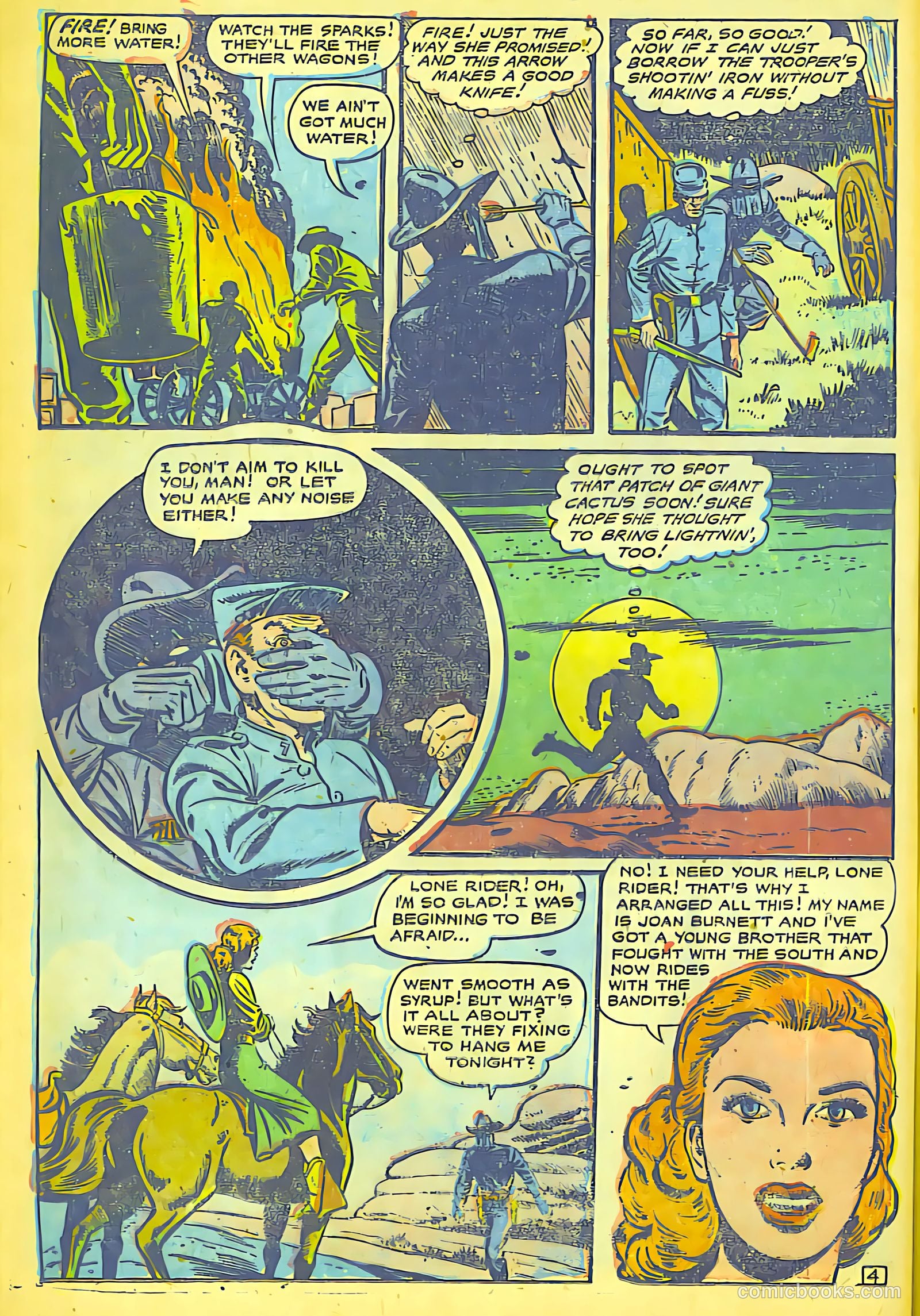 The Lone Rider #16 (1950) — page 11 of 28