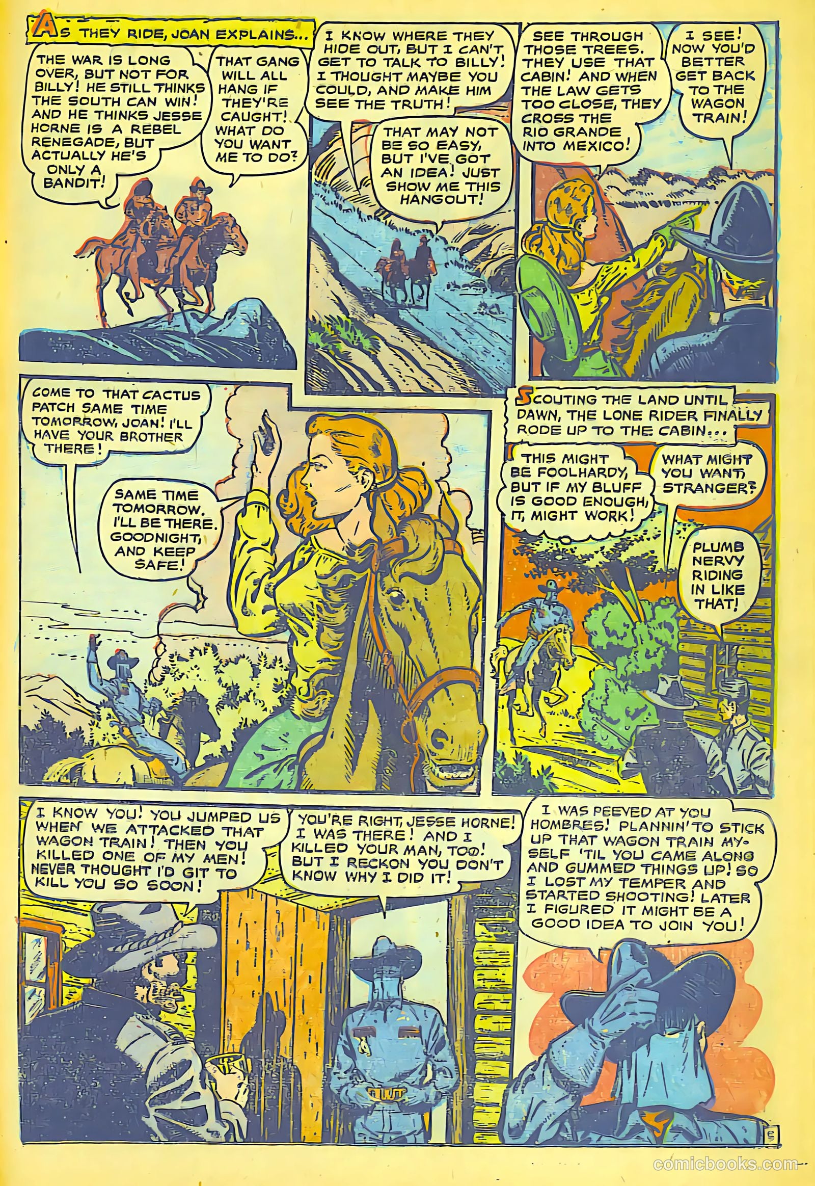 The Lone Rider #16 (1950) — page 12 of 28
