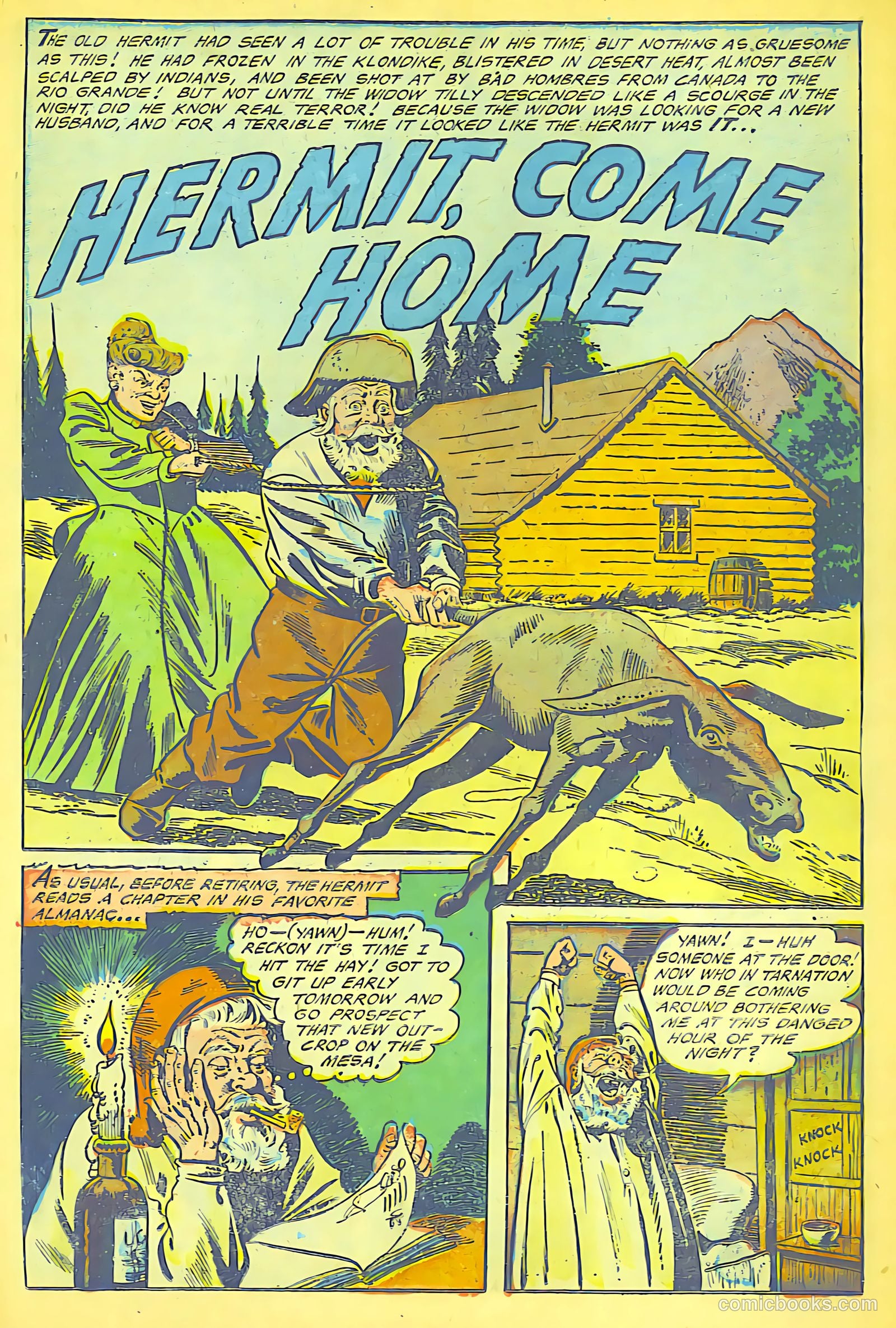 The Lone Rider #16 (1950) — page 16 of 28