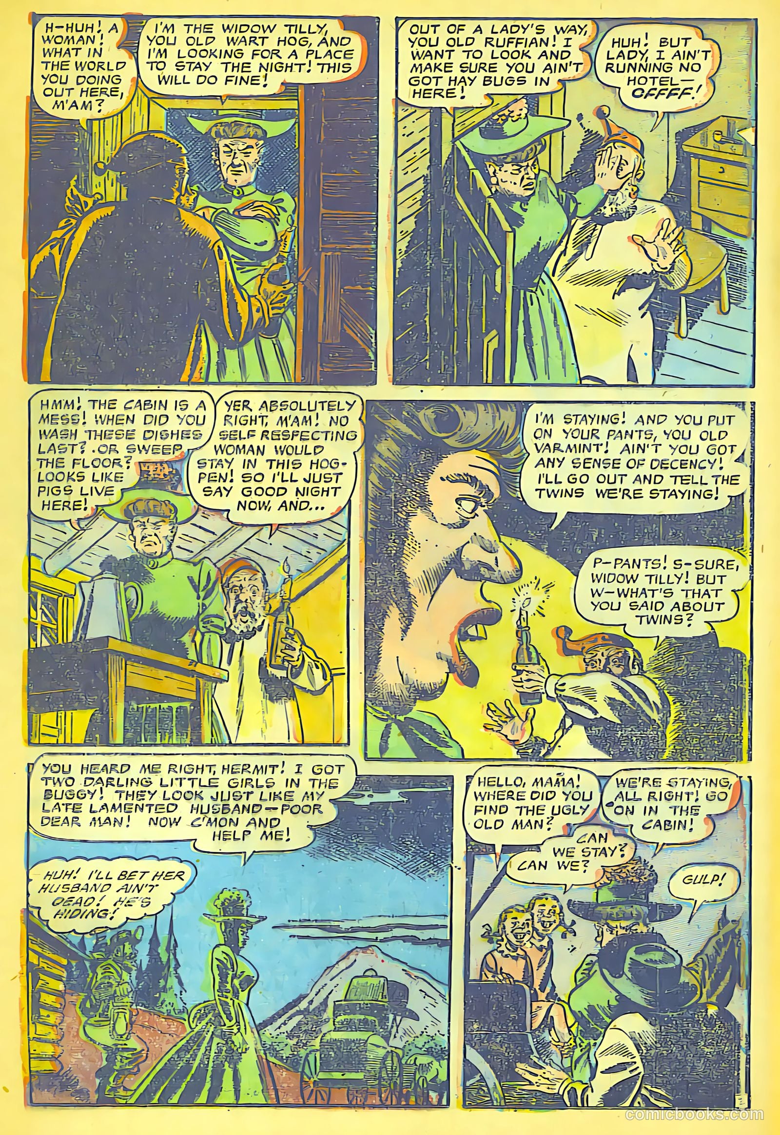 The Lone Rider #16 (1950) — page 17 of 28