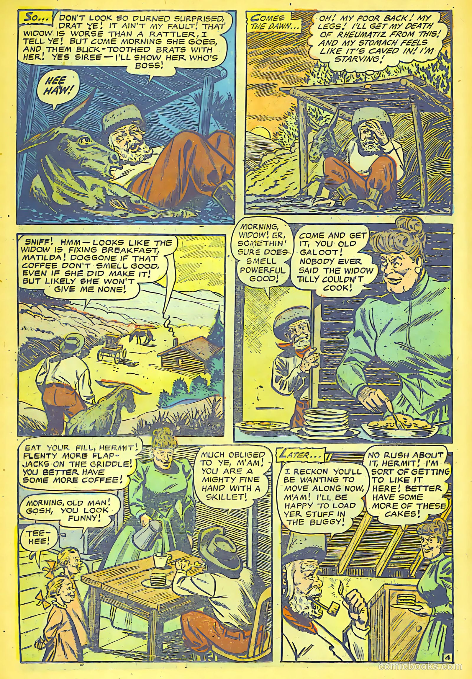 The Lone Rider #16 (1950) — page 19 of 28
