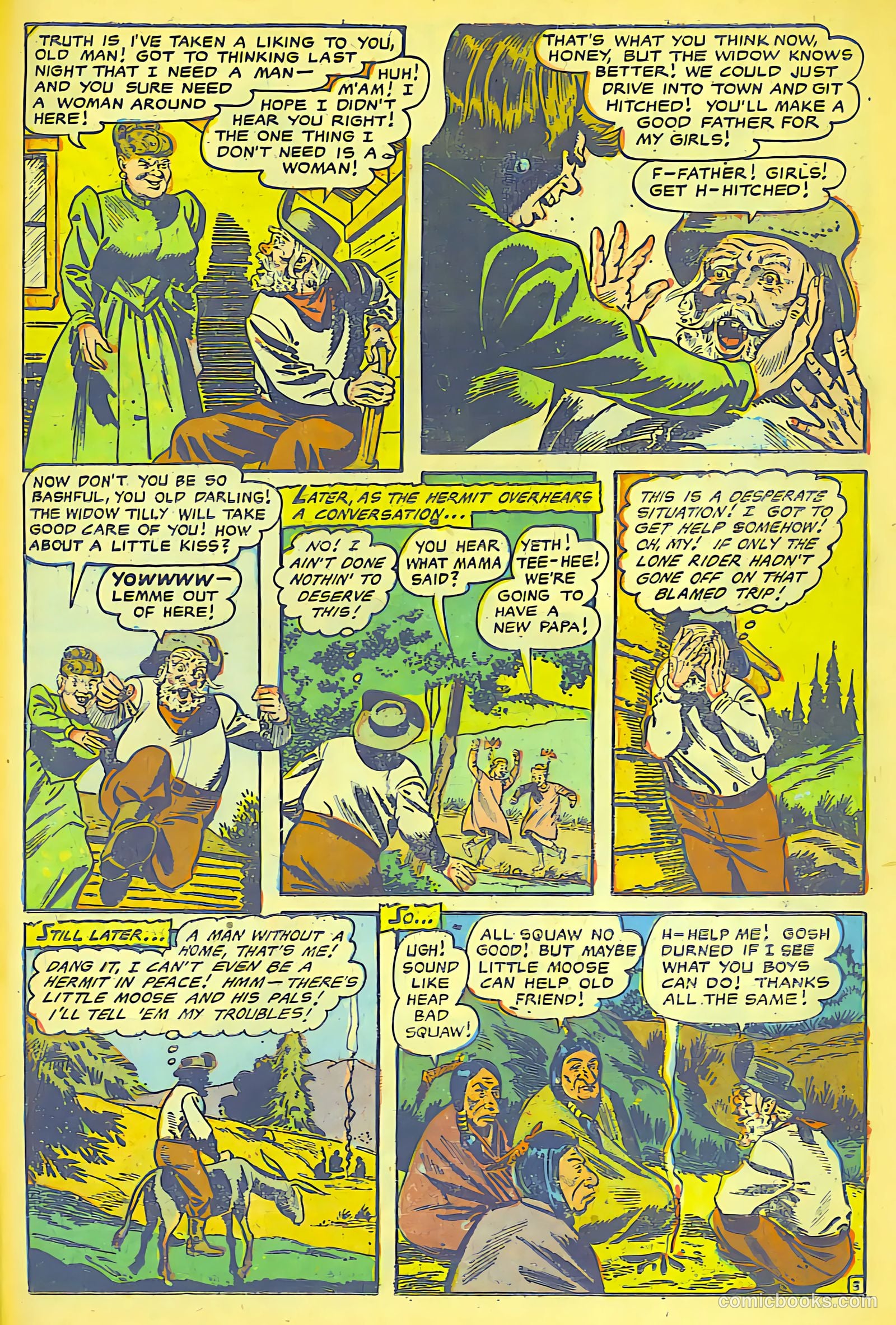 The Lone Rider #16 (1950) — page 20 of 28