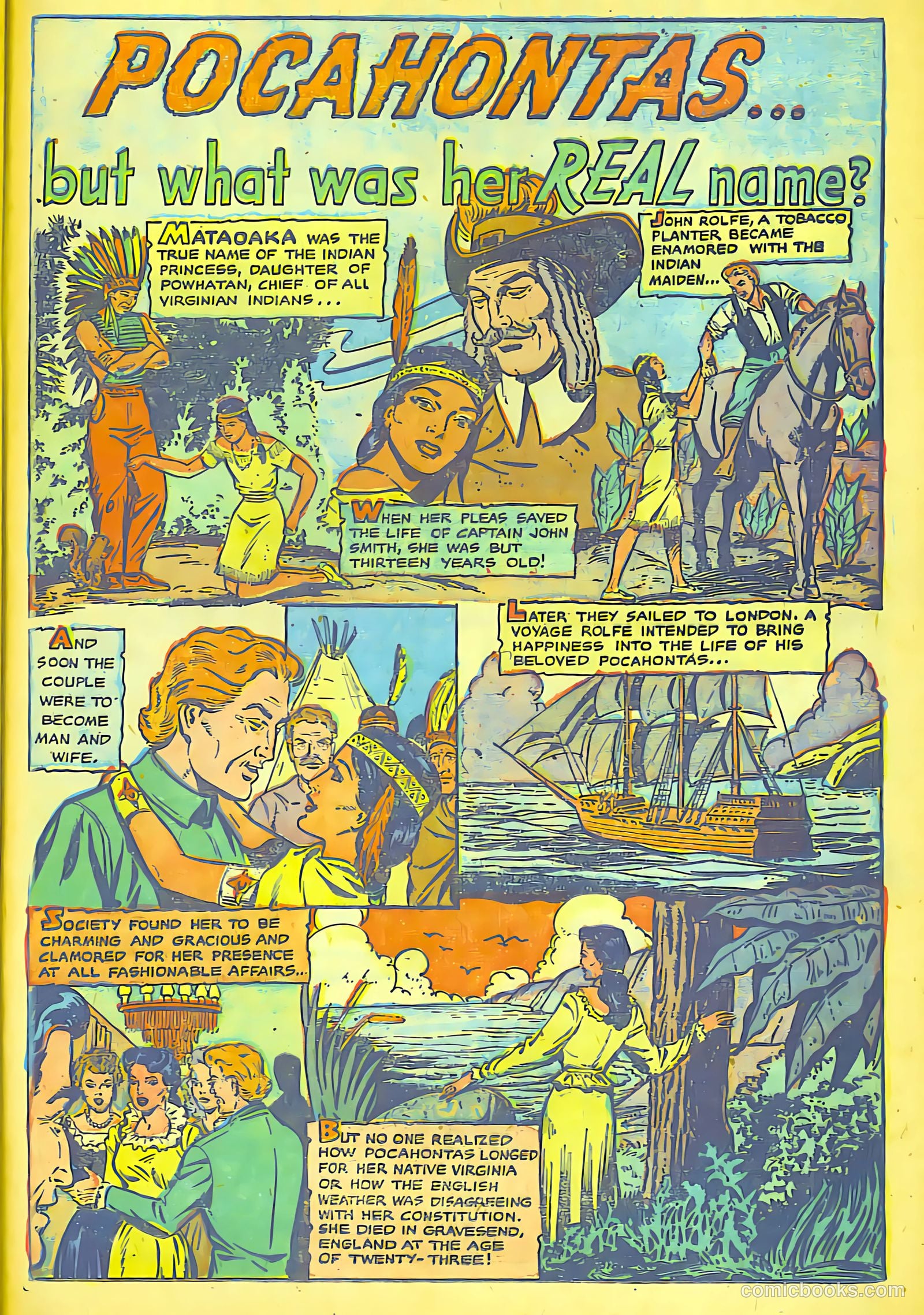The Lone Rider #16 (1950) — page 22 of 28