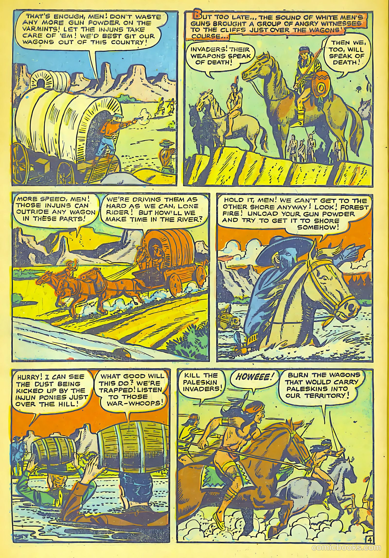The Lone Rider #16 (1950) — page 26 of 28