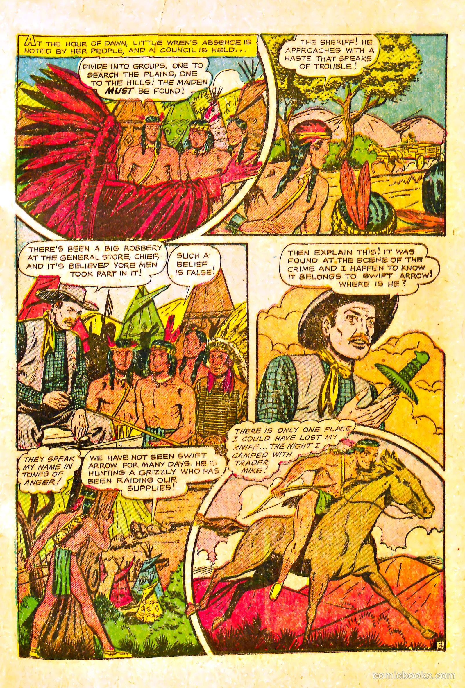 The Lone Rider #17 (1950) — page 13 of 36