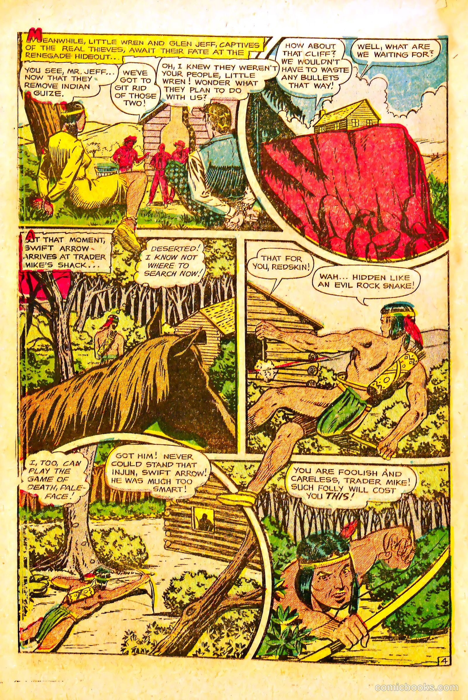 The Lone Rider #17 (1950) — page 14 of 36