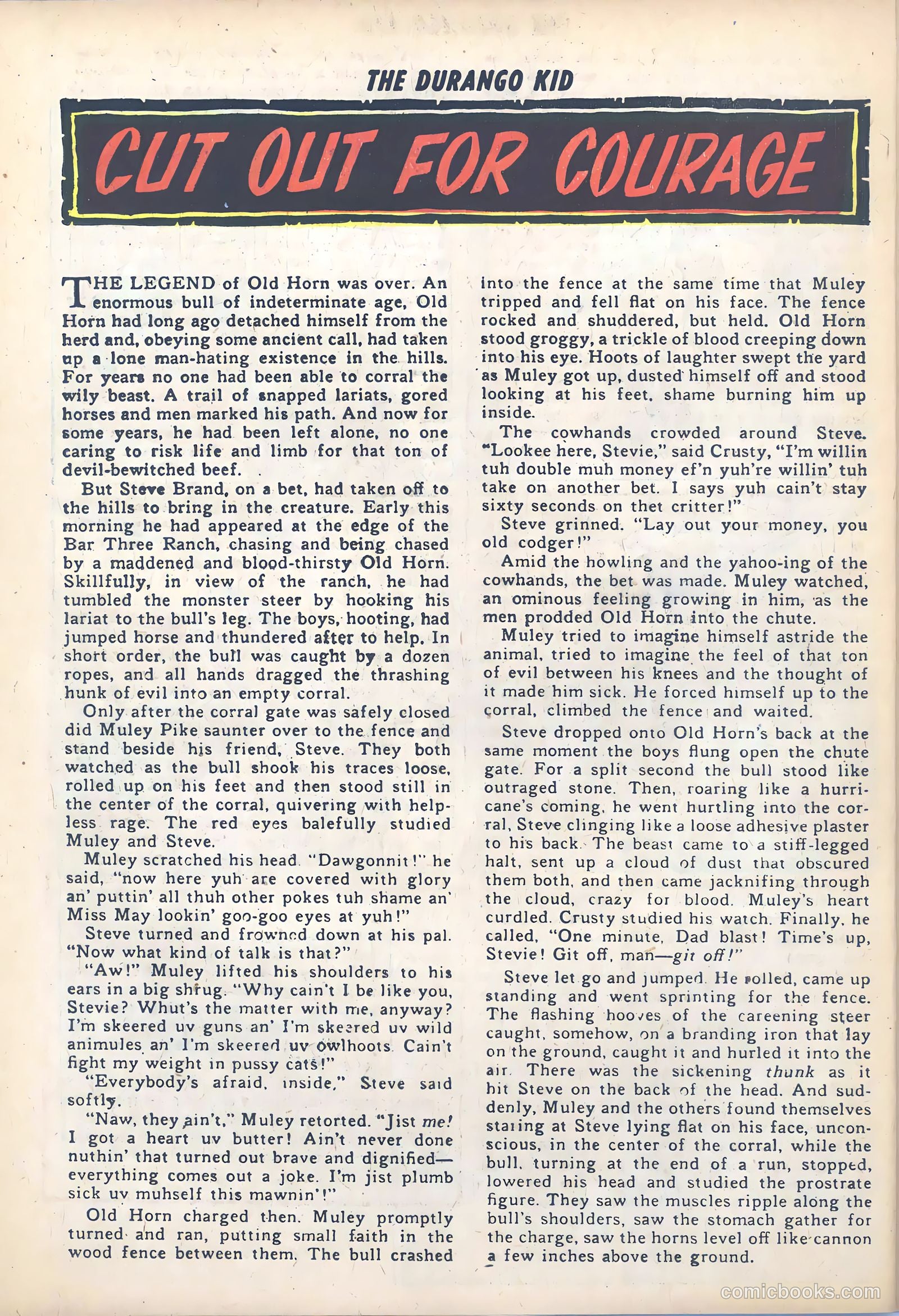 Durango Kid #2 (1955) — page 26 of 36