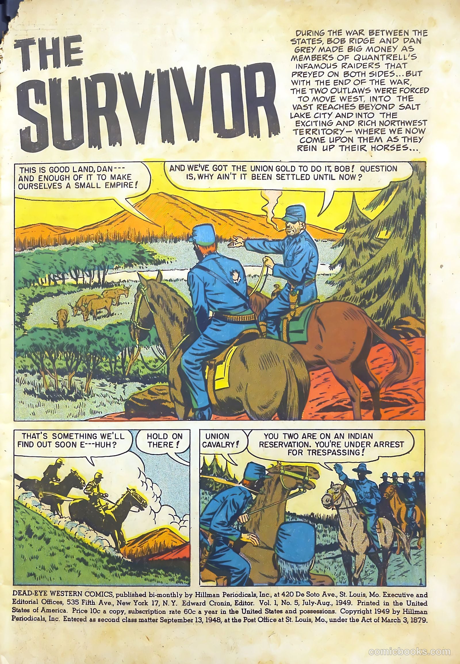 Dead-Eye Western v1 #5 — page 3 of 52