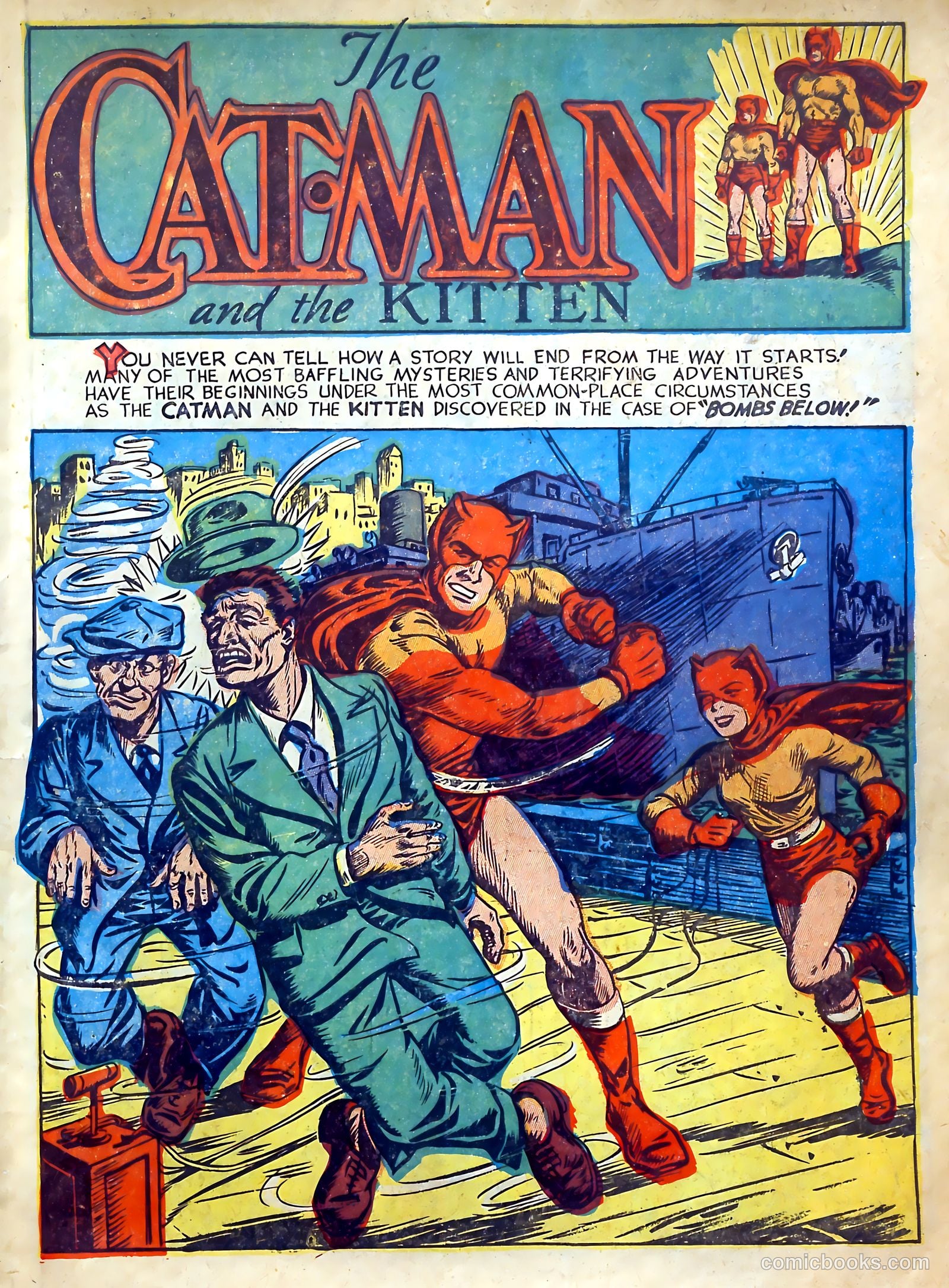 Cat-Man Comics #24 (1941) — page 2 of 50