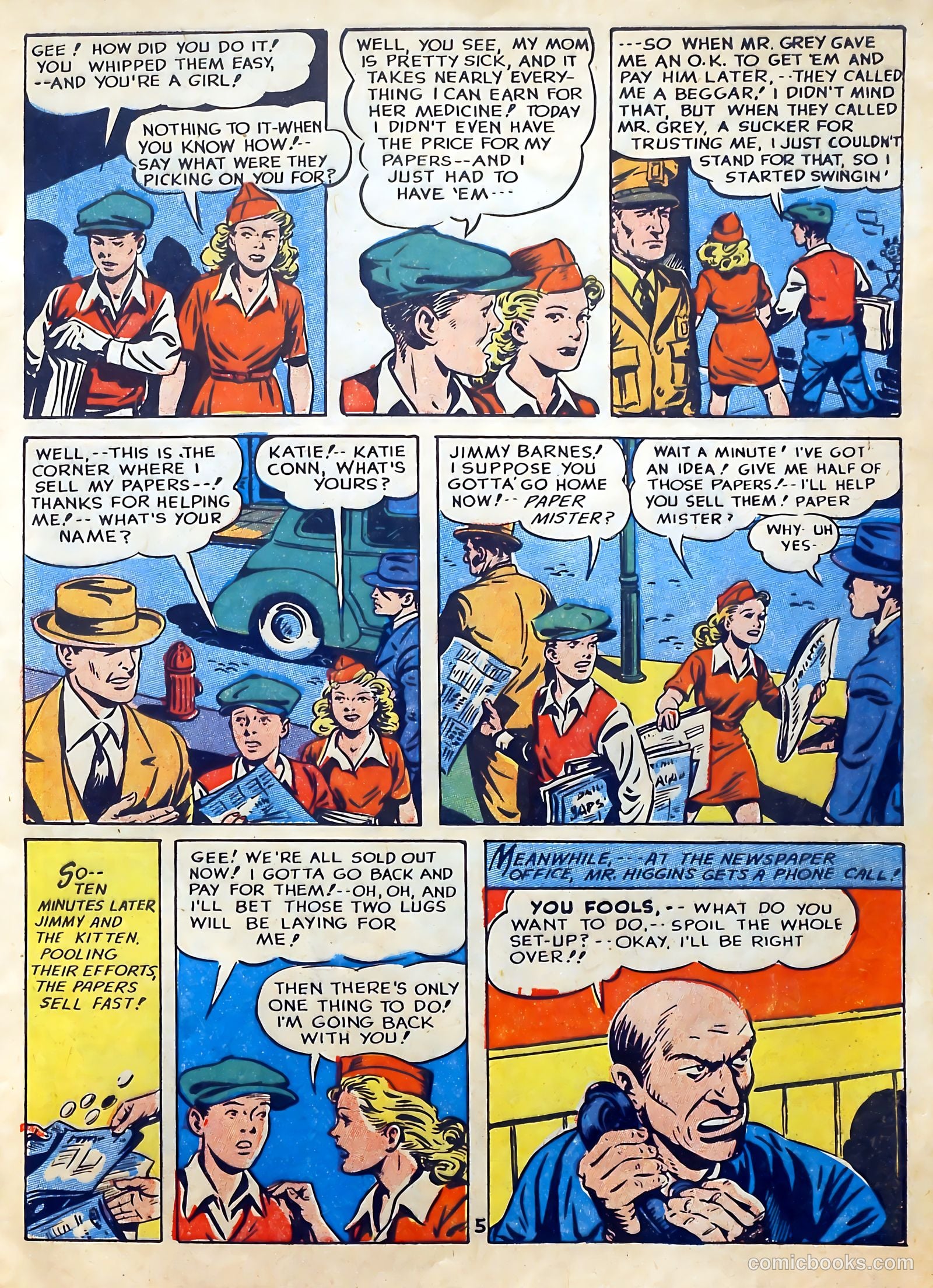 Cat-Man Comics #24 (1941) — page 6 of 50
