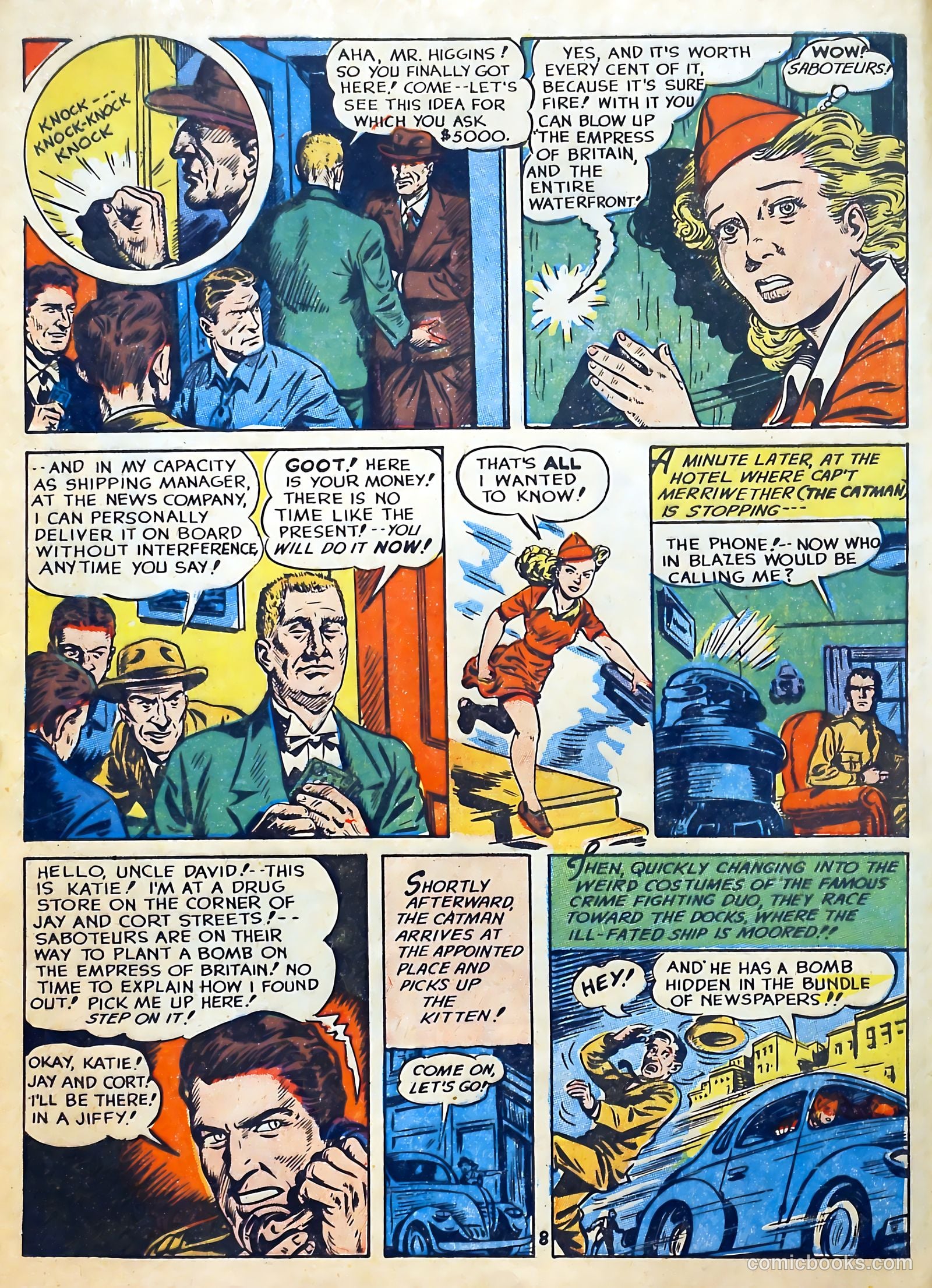 Cat-Man Comics #24 (1941) — page 9 of 50