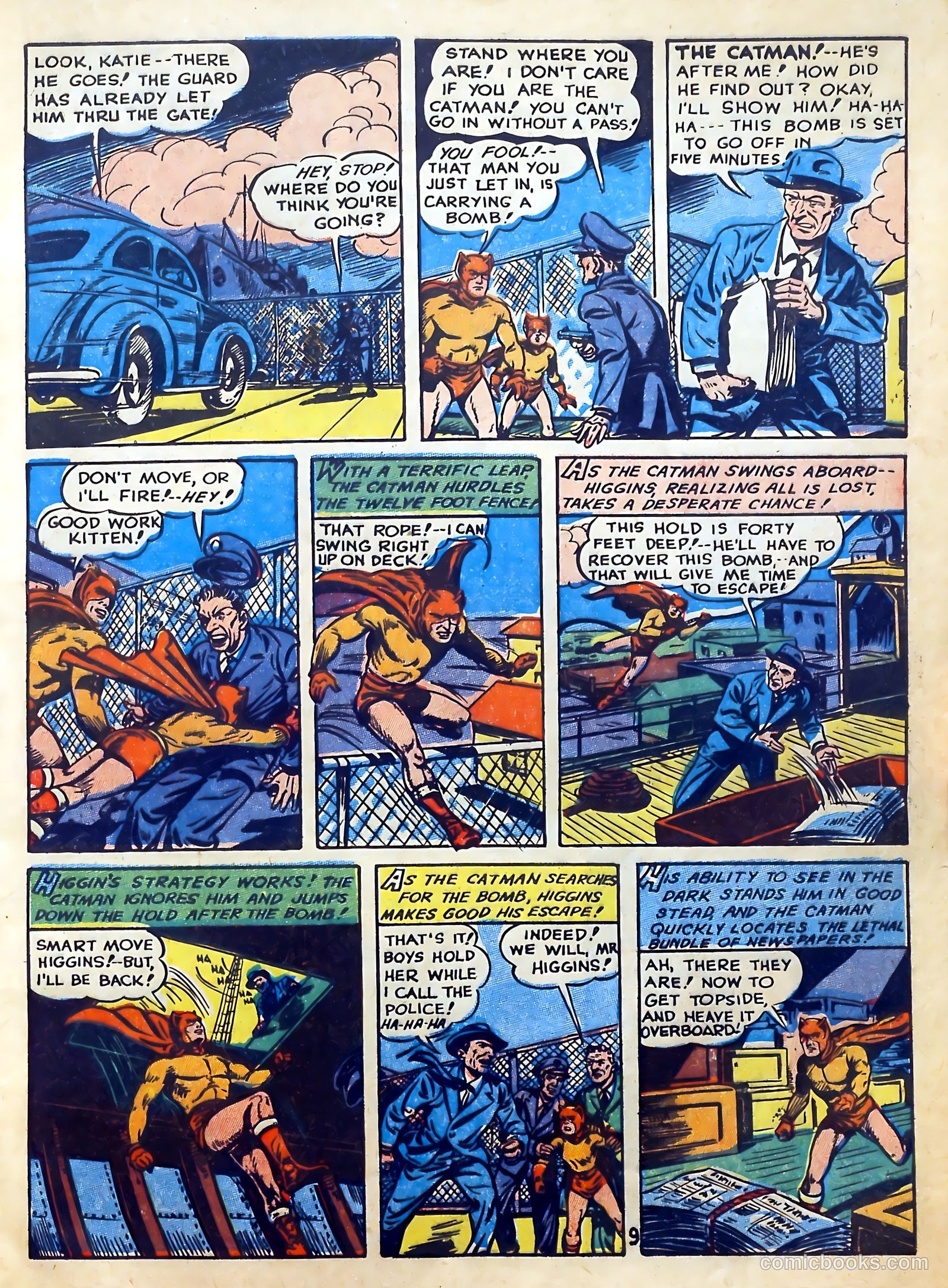 Cat-Man Comics #24 (1941) — page 10 of 50