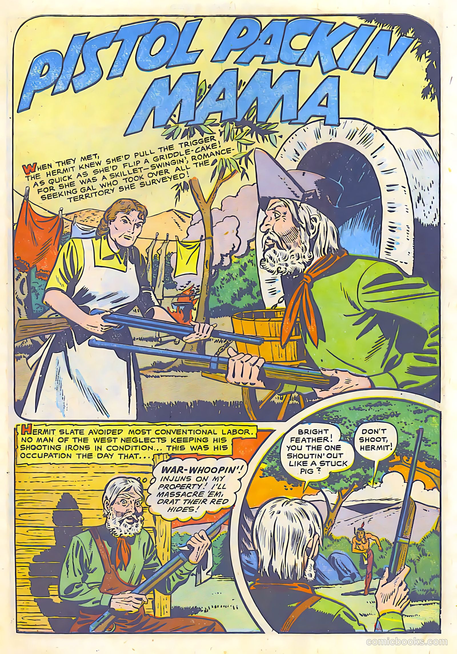 The Lone Rider #19 (1950) — page 5 of 36