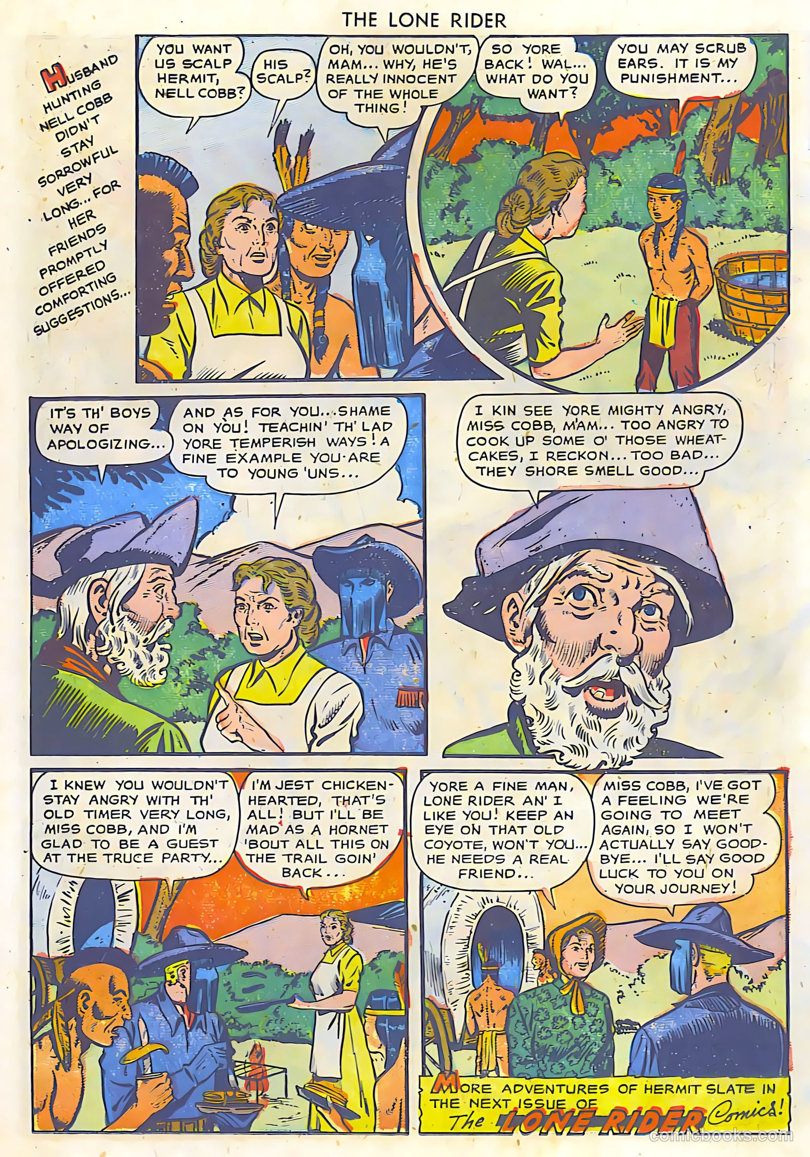 The Lone Rider #19 (1950) — page 11 of 36
