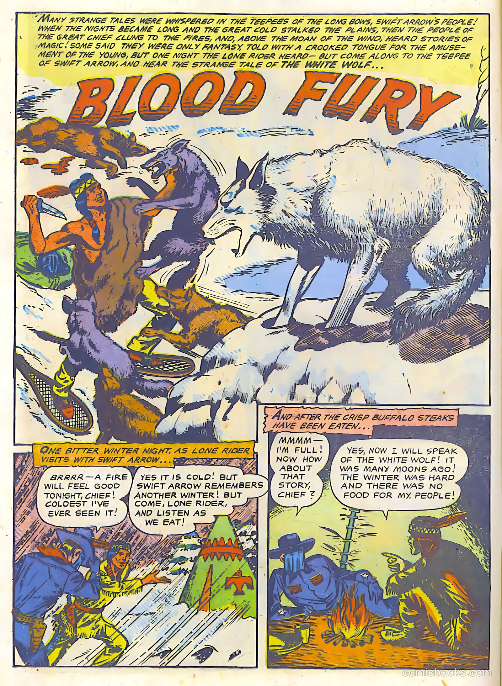 The Lone Rider #19 (1950) — page 12 of 36