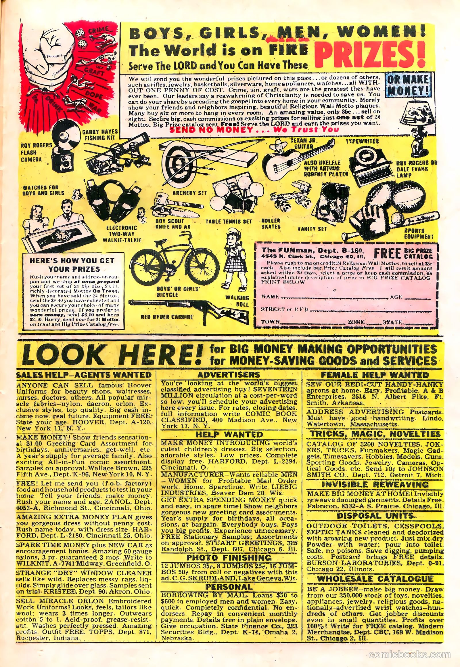 The Lone Rider #19 (1950) — page 33 of 36