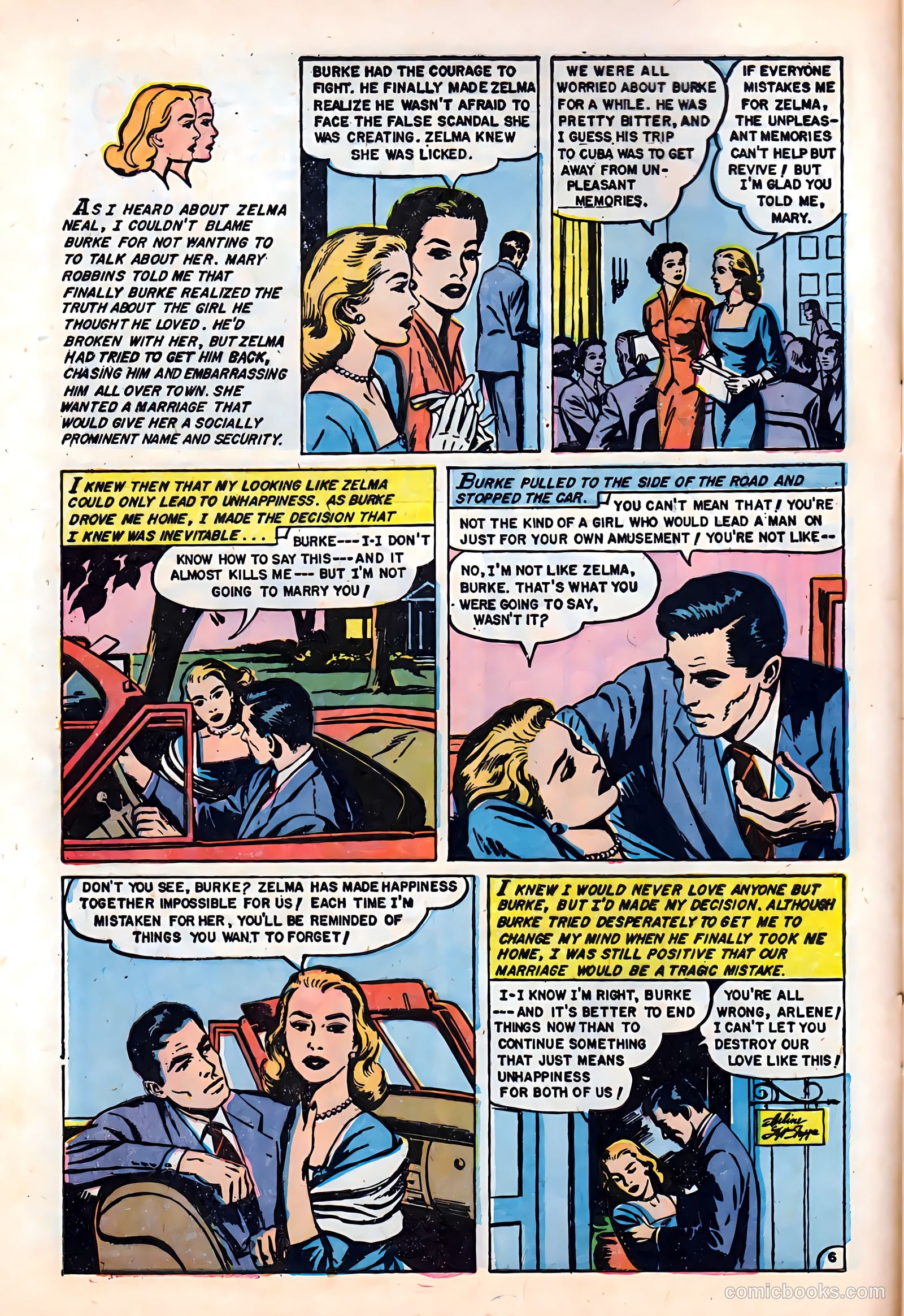 Complete Love Magazine #173 (1951) — page 8 of 36