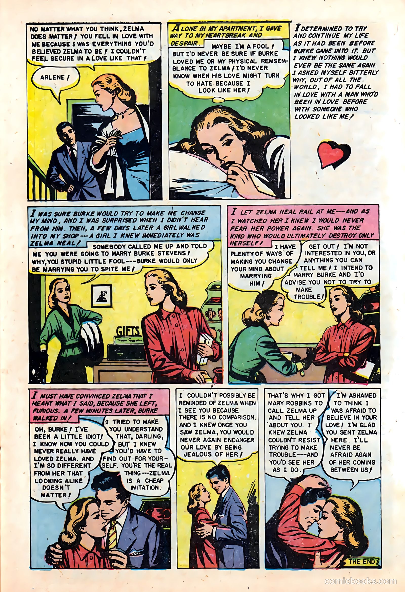 Complete Love Magazine #173 (1951) — page 9 of 36