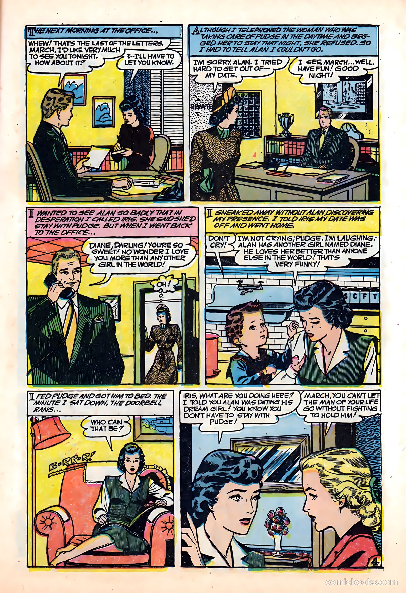 Complete Love Magazine #173 (1951) — page 13 of 36