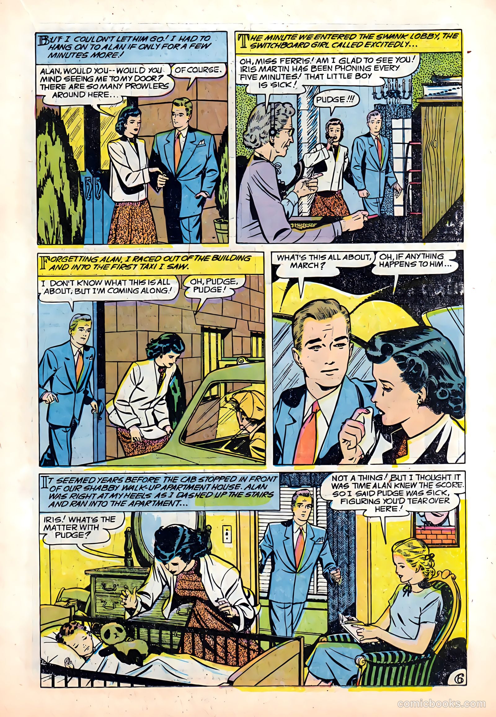 Complete Love Magazine #173 (1951) — page 15 of 36