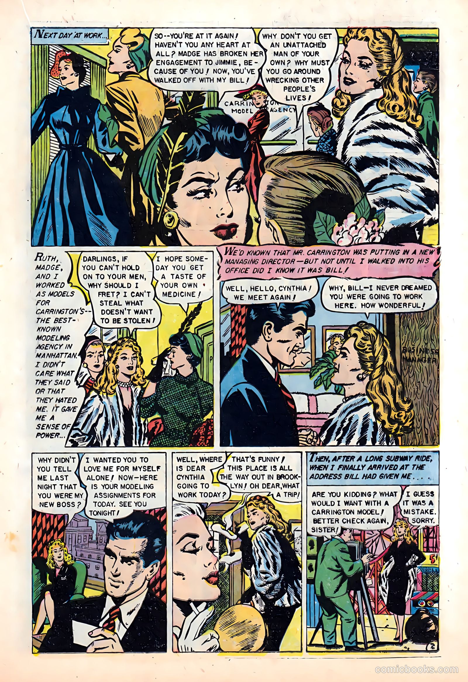 Complete Love Magazine #173 (1951) — page 19 of 36