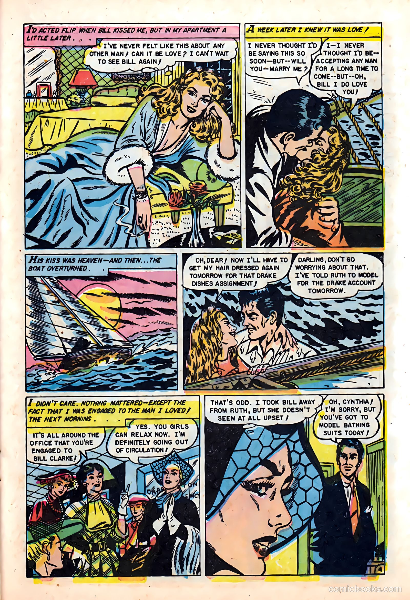 Complete Love Magazine #173 (1951) — page 21 of 36