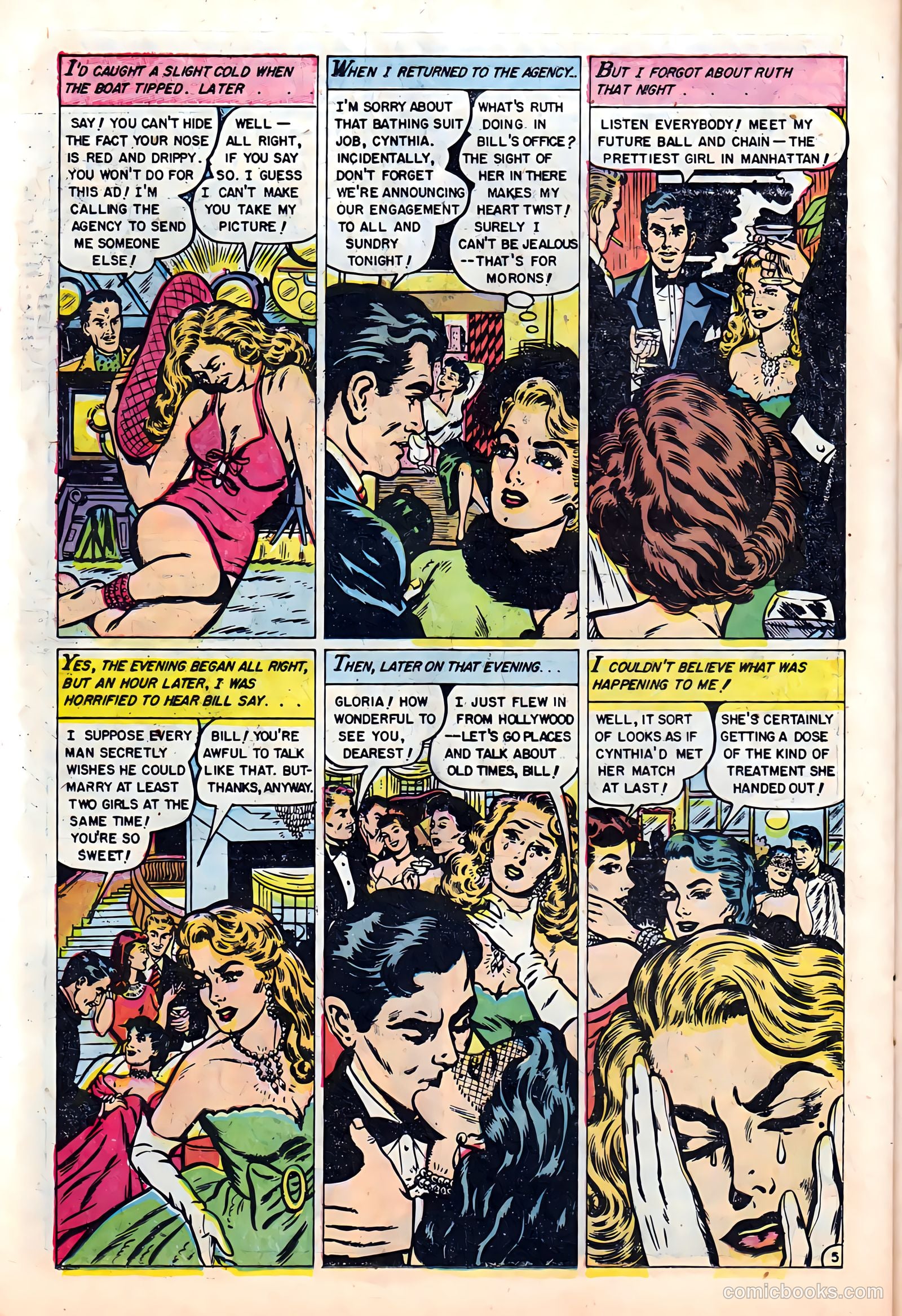Complete Love Magazine #173 (1951) — page 22 of 36