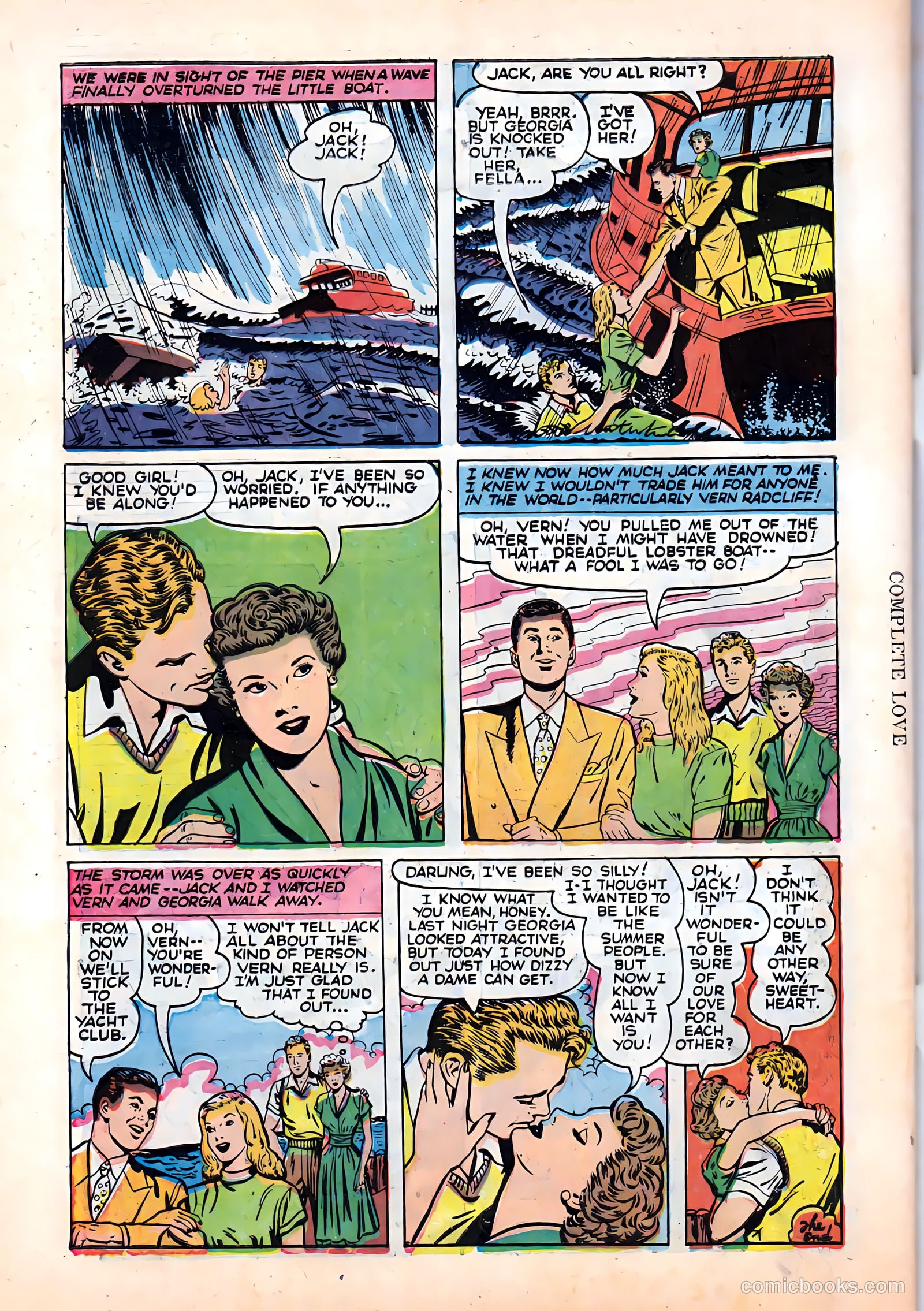 Complete Love Magazine #173 (1951) — page 34 of 36