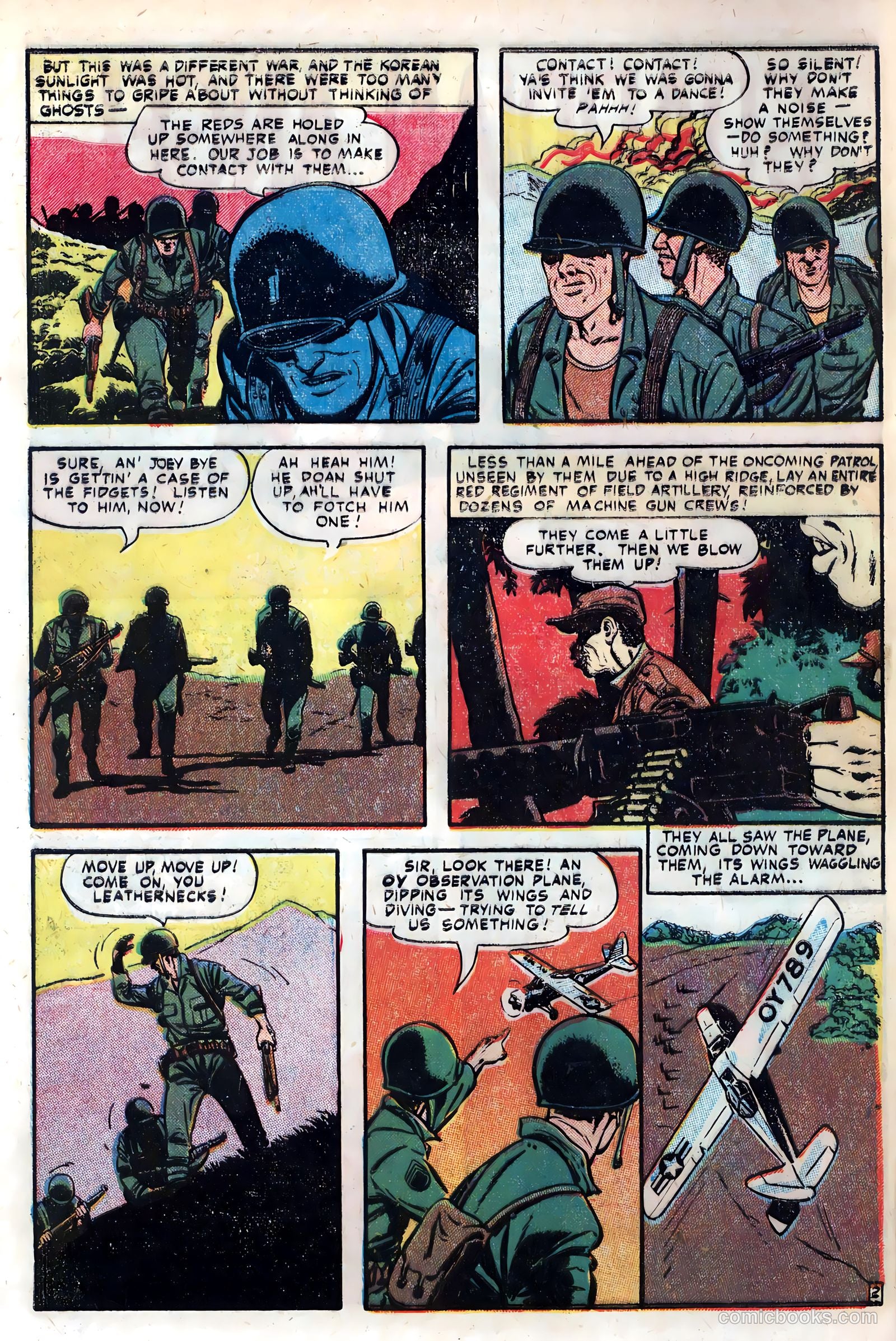 The United States Marines #6 (1954) — page 4 of 36
