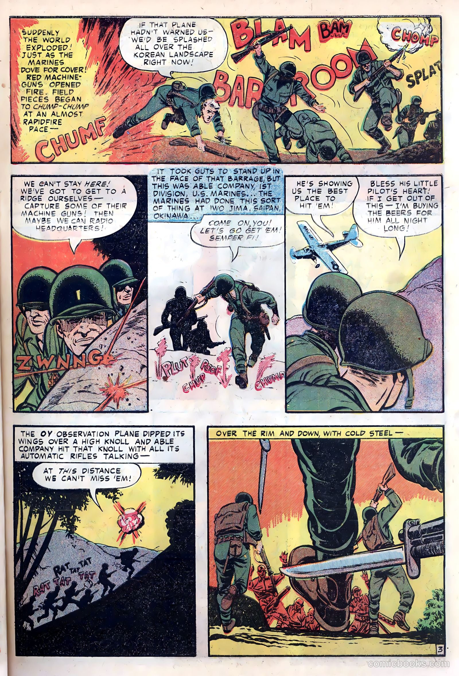 The United States Marines #6 (1954) — page 5 of 36