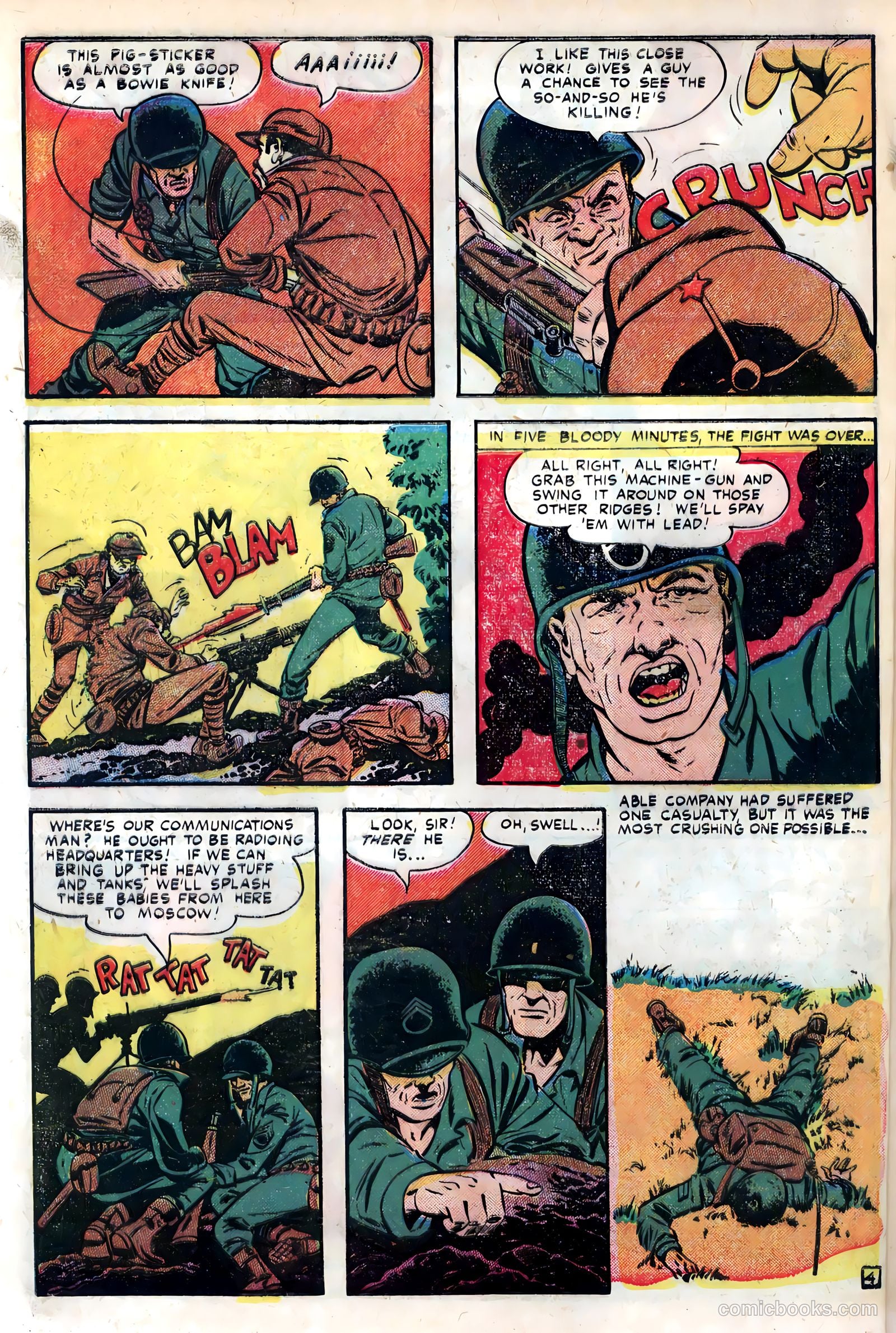 The United States Marines #6 (1954) — page 6 of 36