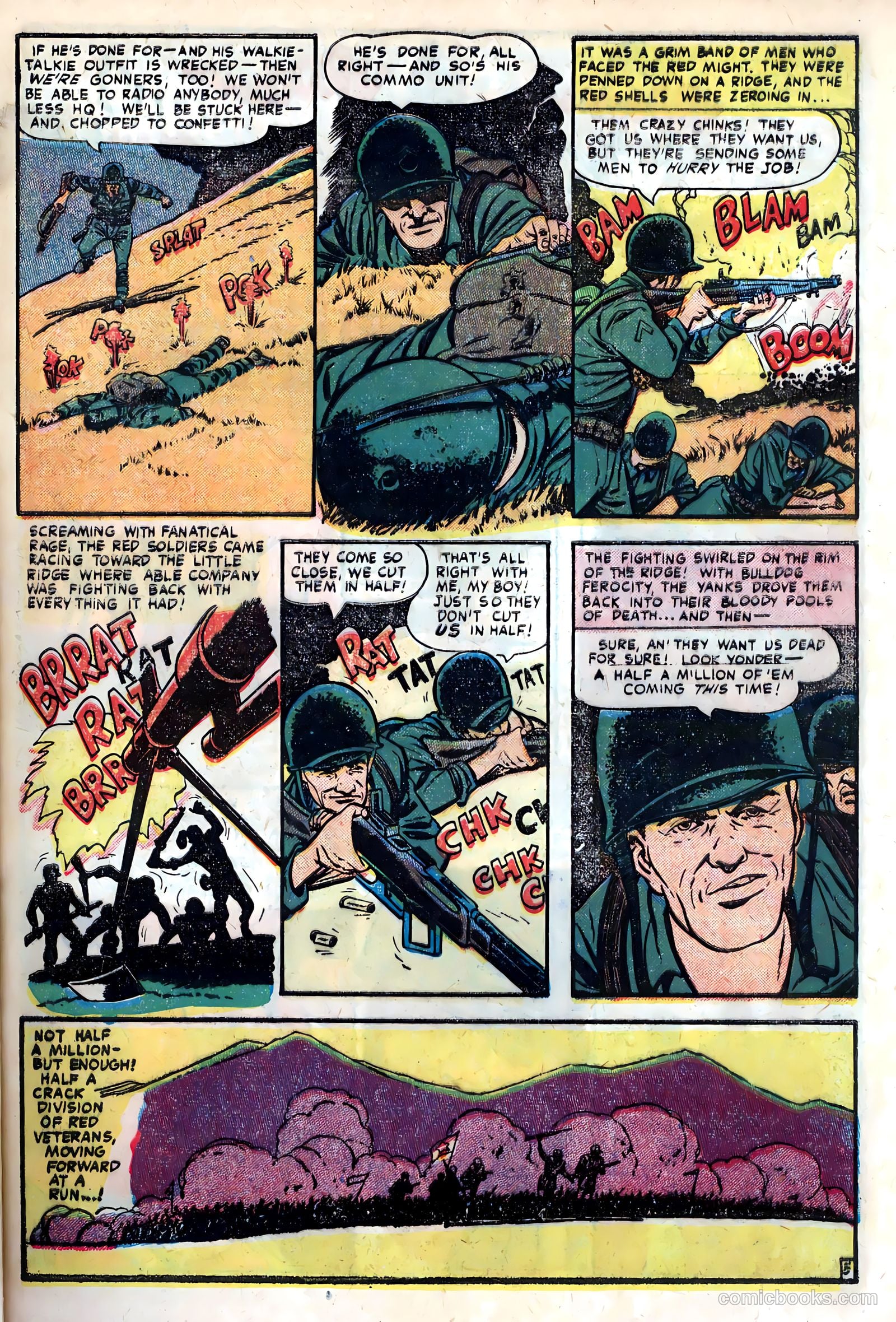 The United States Marines #6 (1954) — page 7 of 36