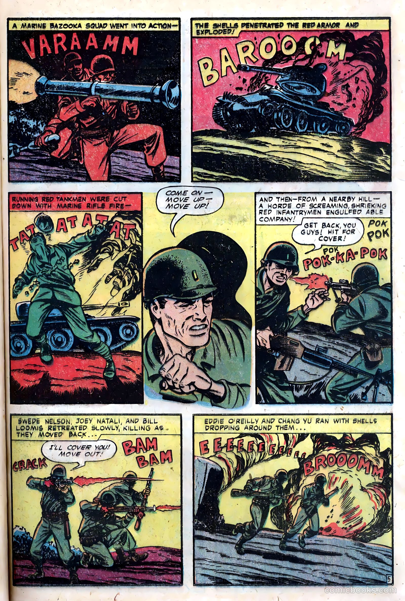 The United States Marines #6 (1954) — page 23 of 36