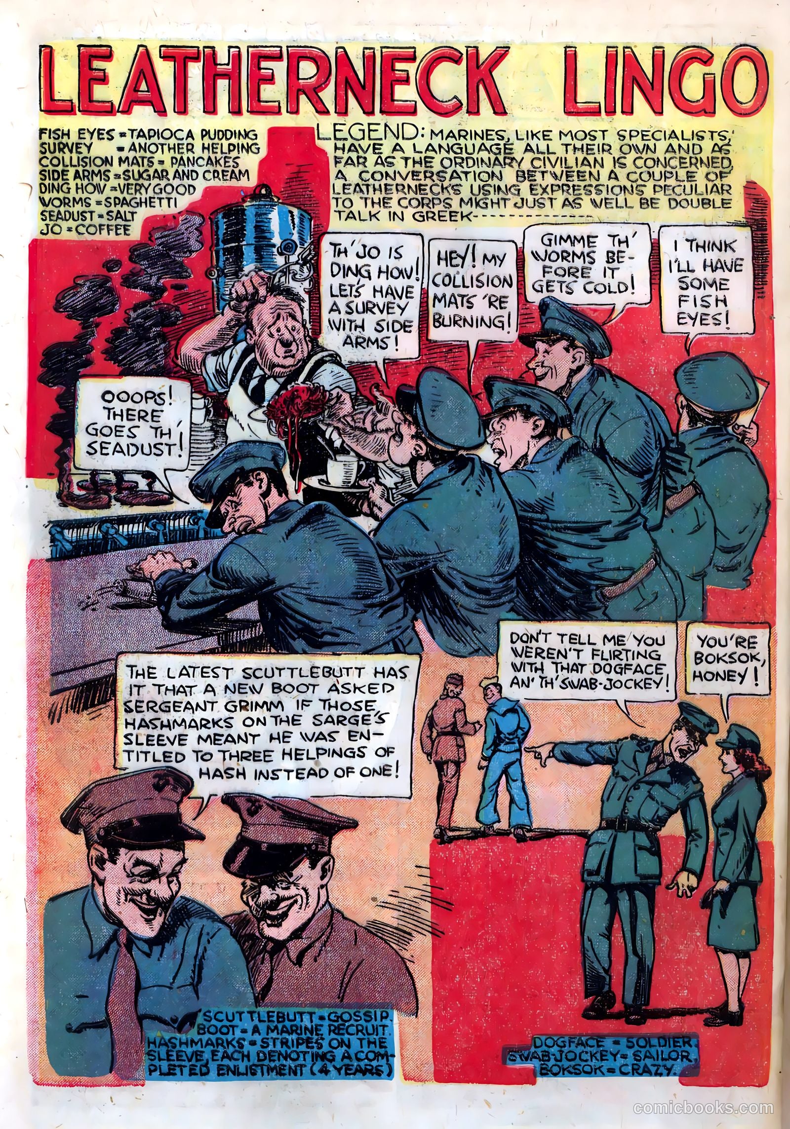 The United States Marines #6 (1954) — page 28 of 36