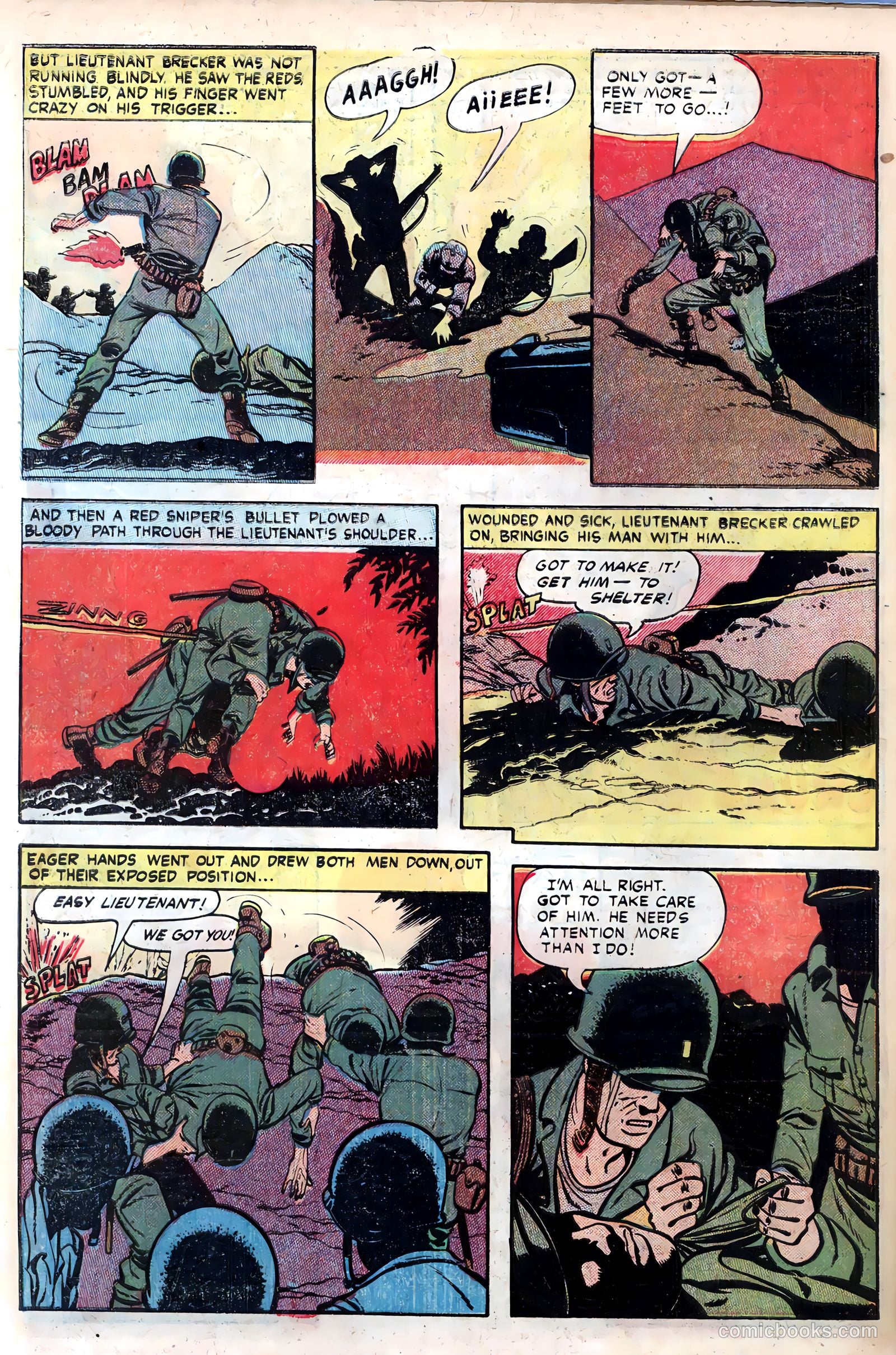 The United States Marines #6 (1954) — page 32 of 36