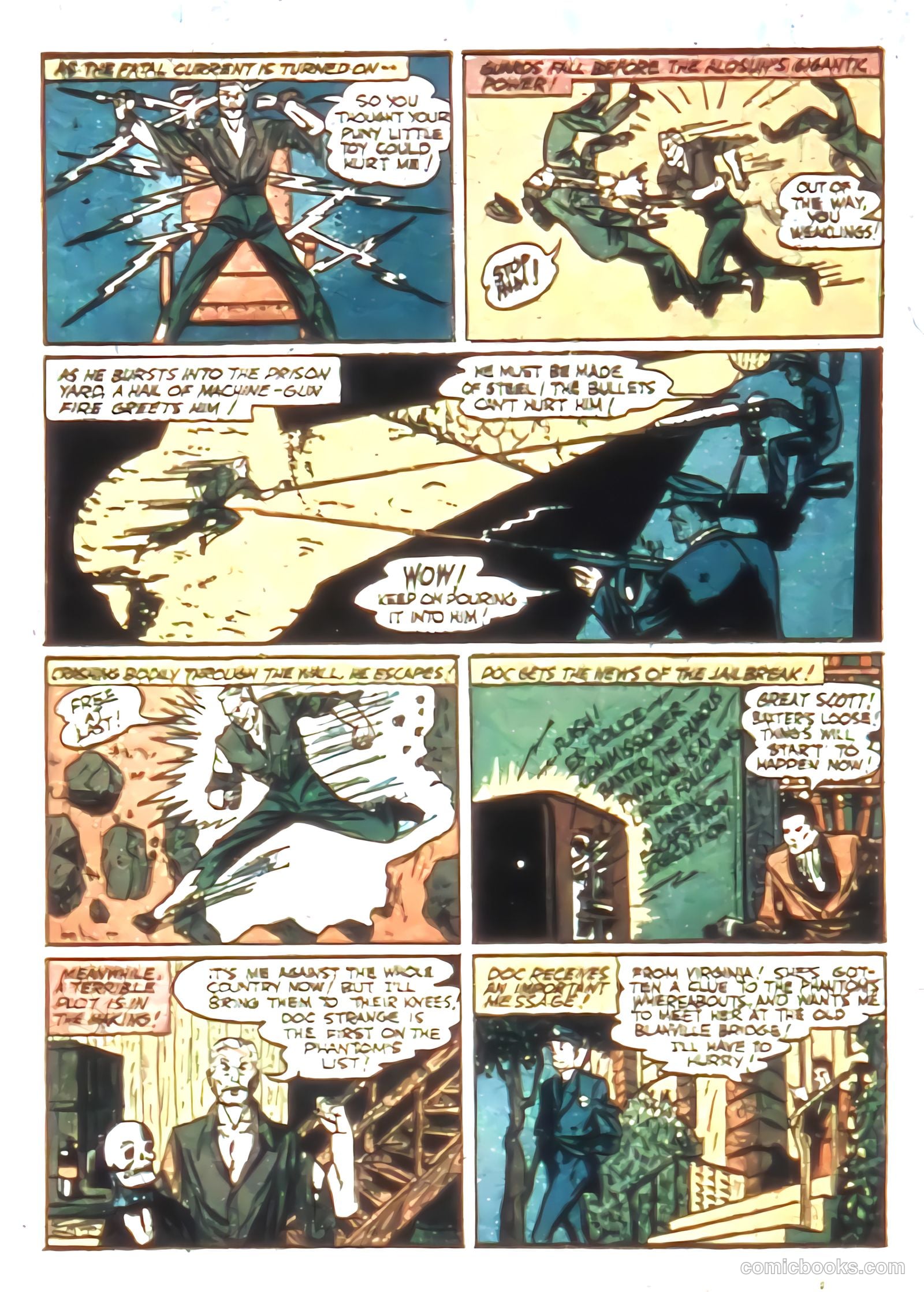 Thrilling Comics #7 (1940) — page 4 of 68