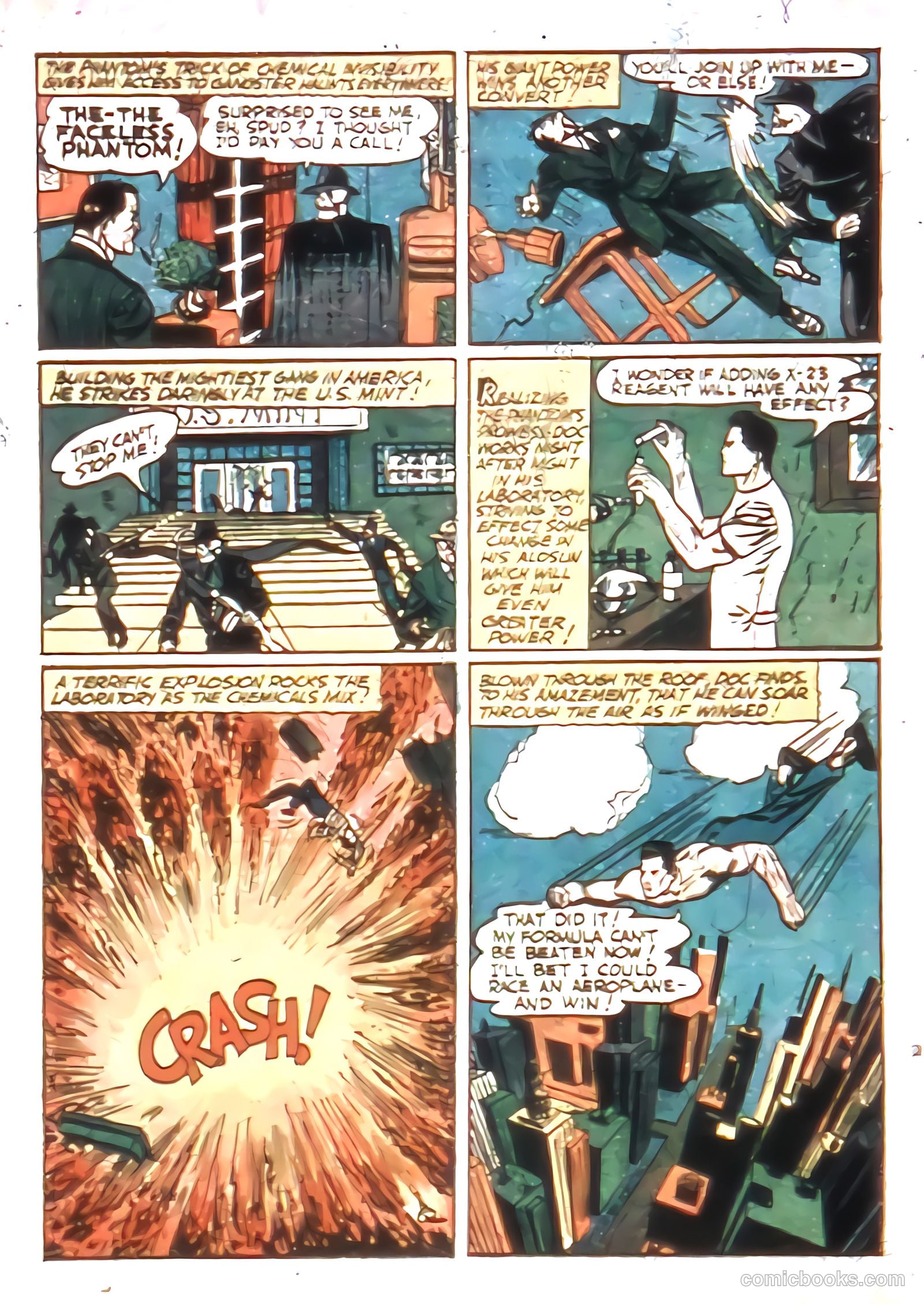 Thrilling Comics #7 (1940) — page 6 of 68