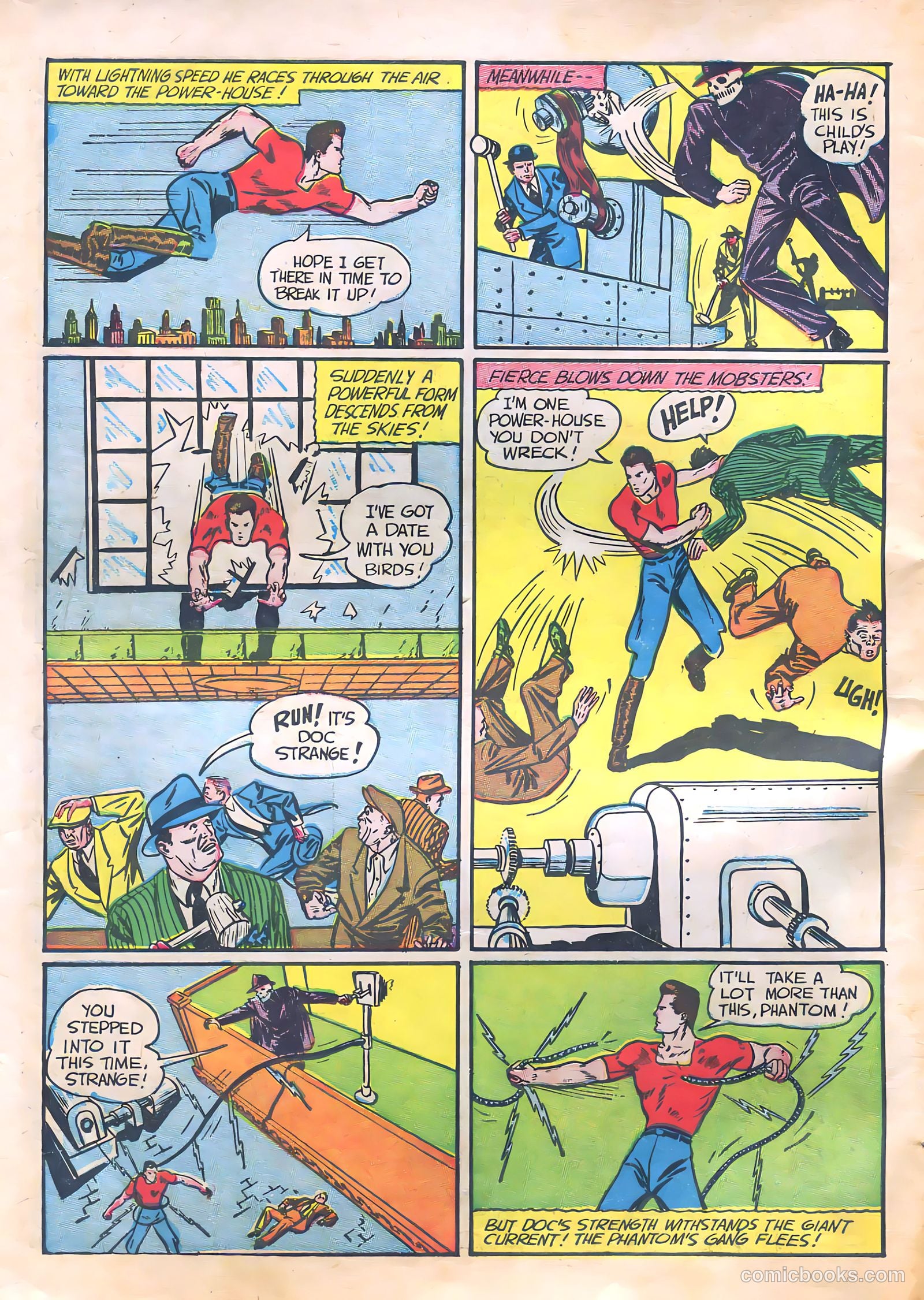 Thrilling Comics #7 (1940) — page 8 of 68