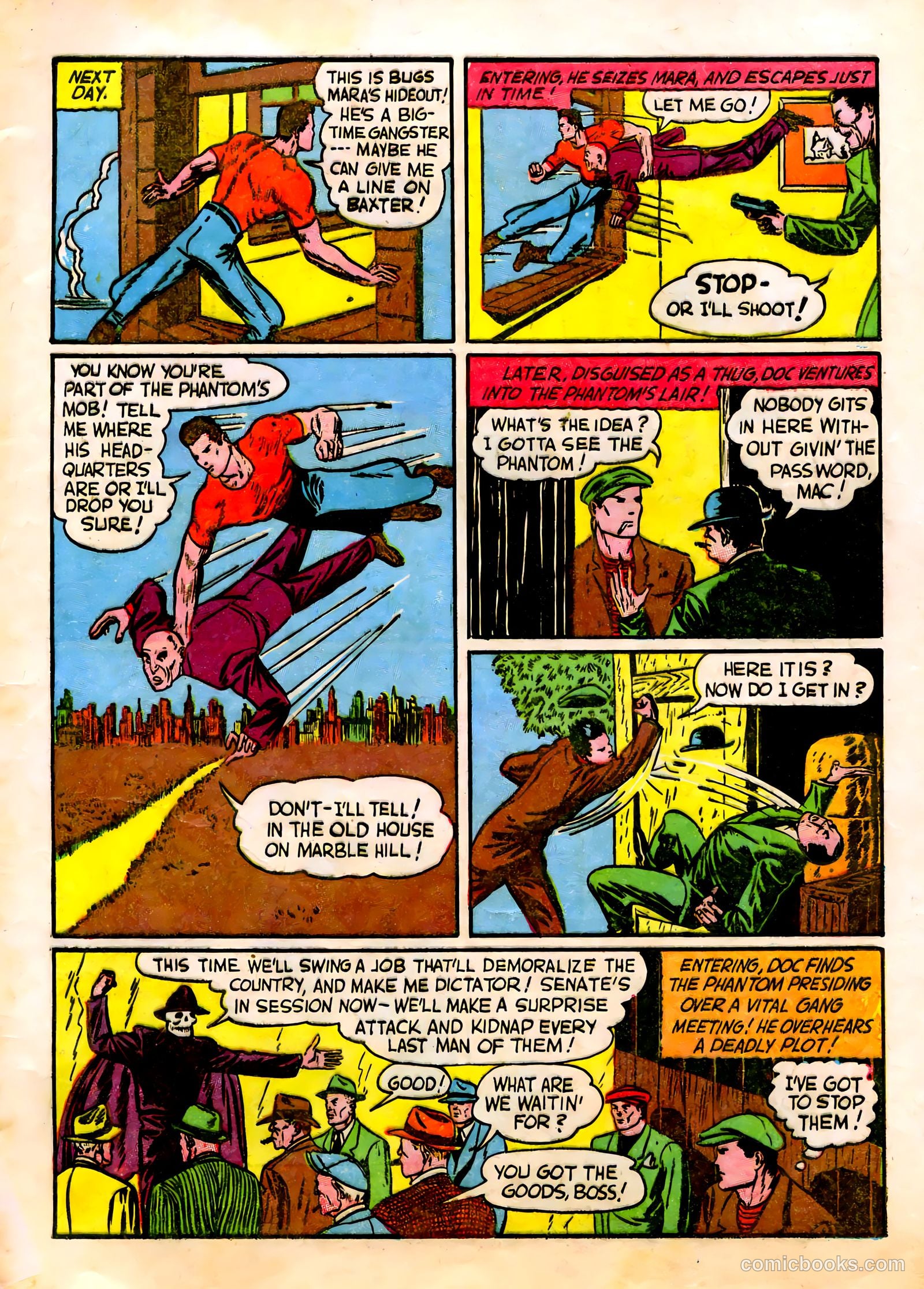 Thrilling Comics #7 (1940) — page 9 of 68