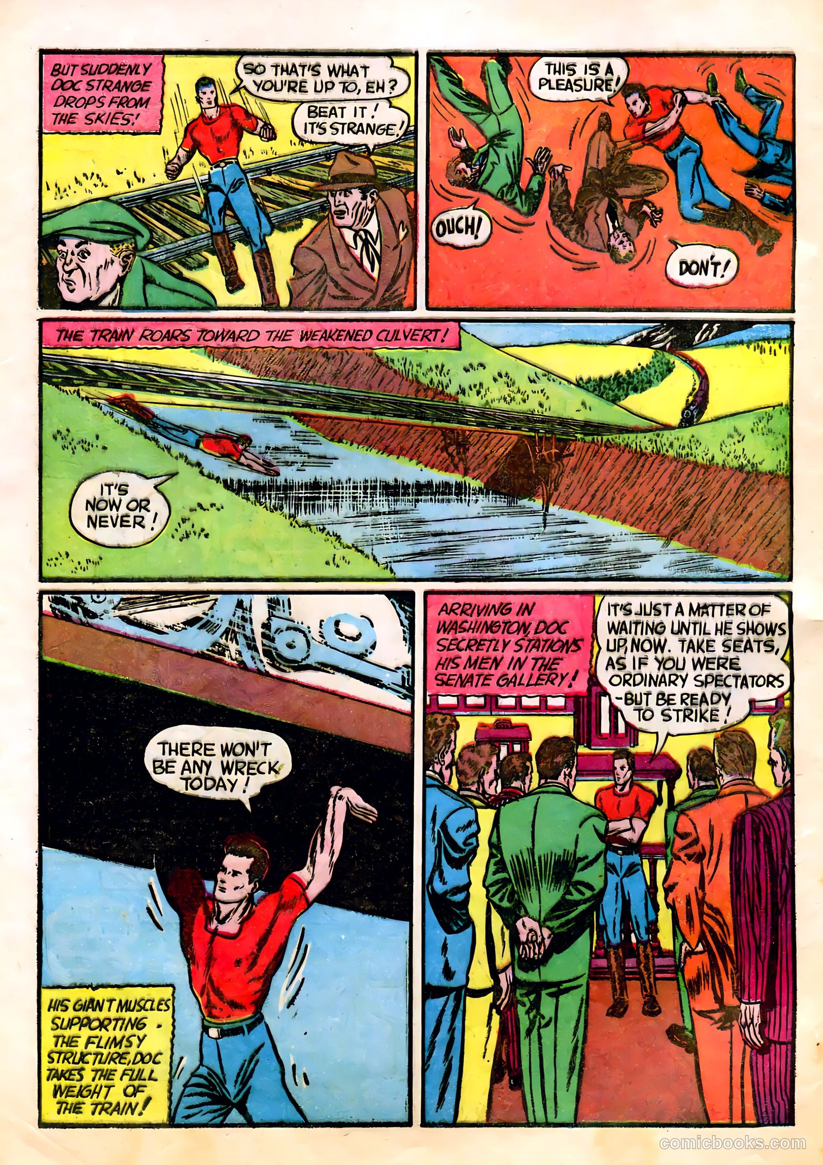 Thrilling Comics #7 (1940) — page 12 of 68