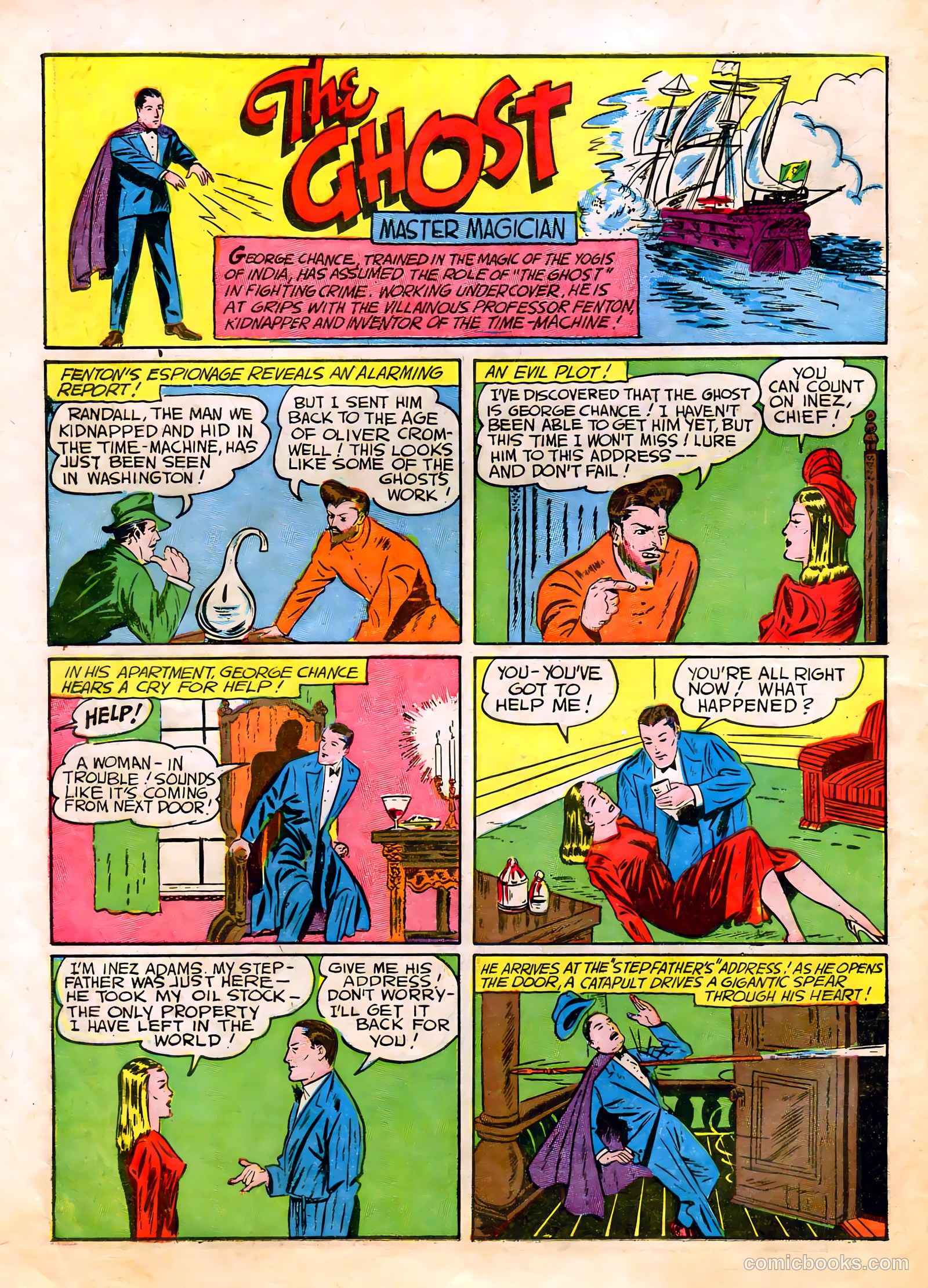 Thrilling Comics #7 (1940) — page 16 of 68