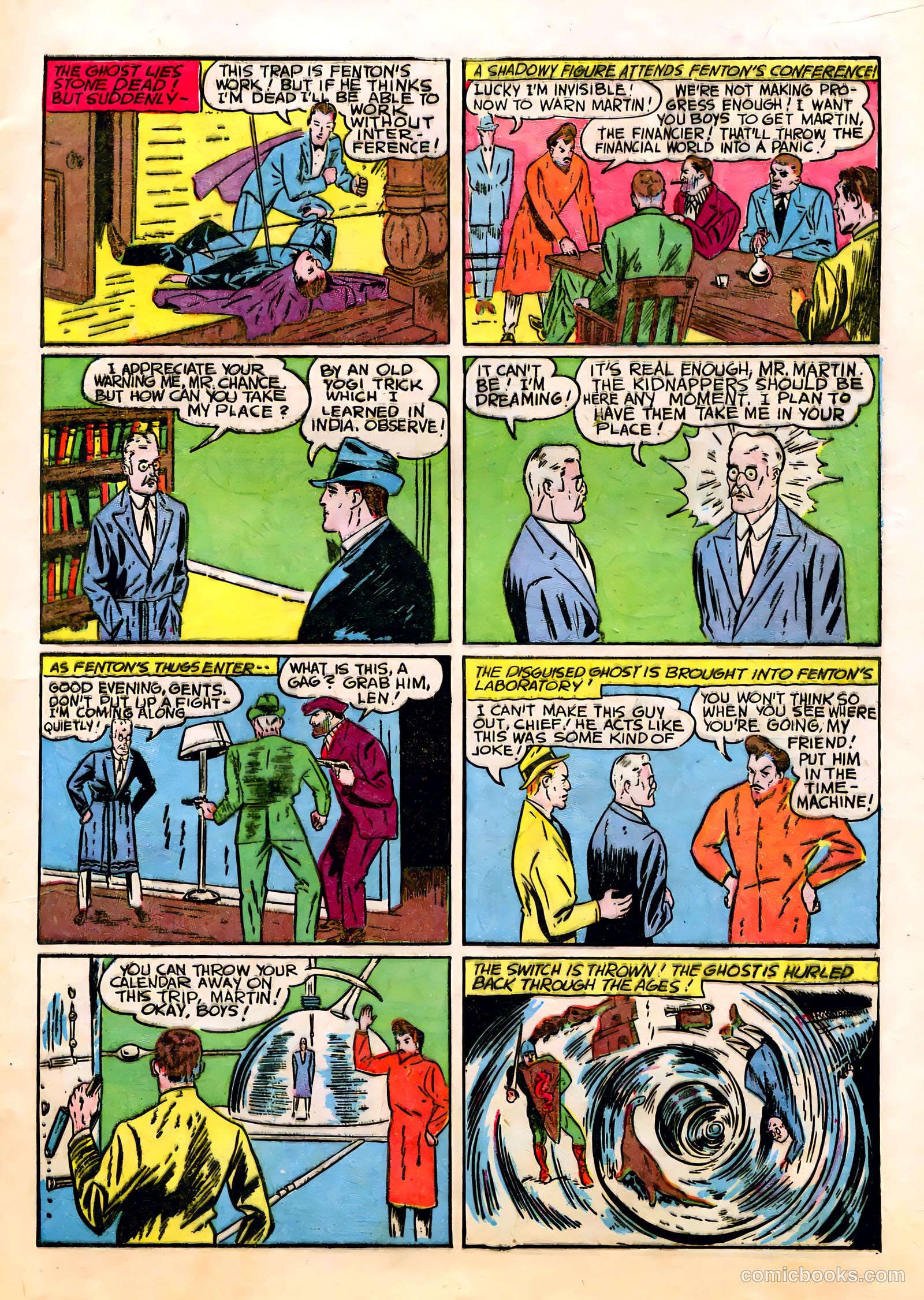 Thrilling Comics #7 (1940) — page 17 of 68
