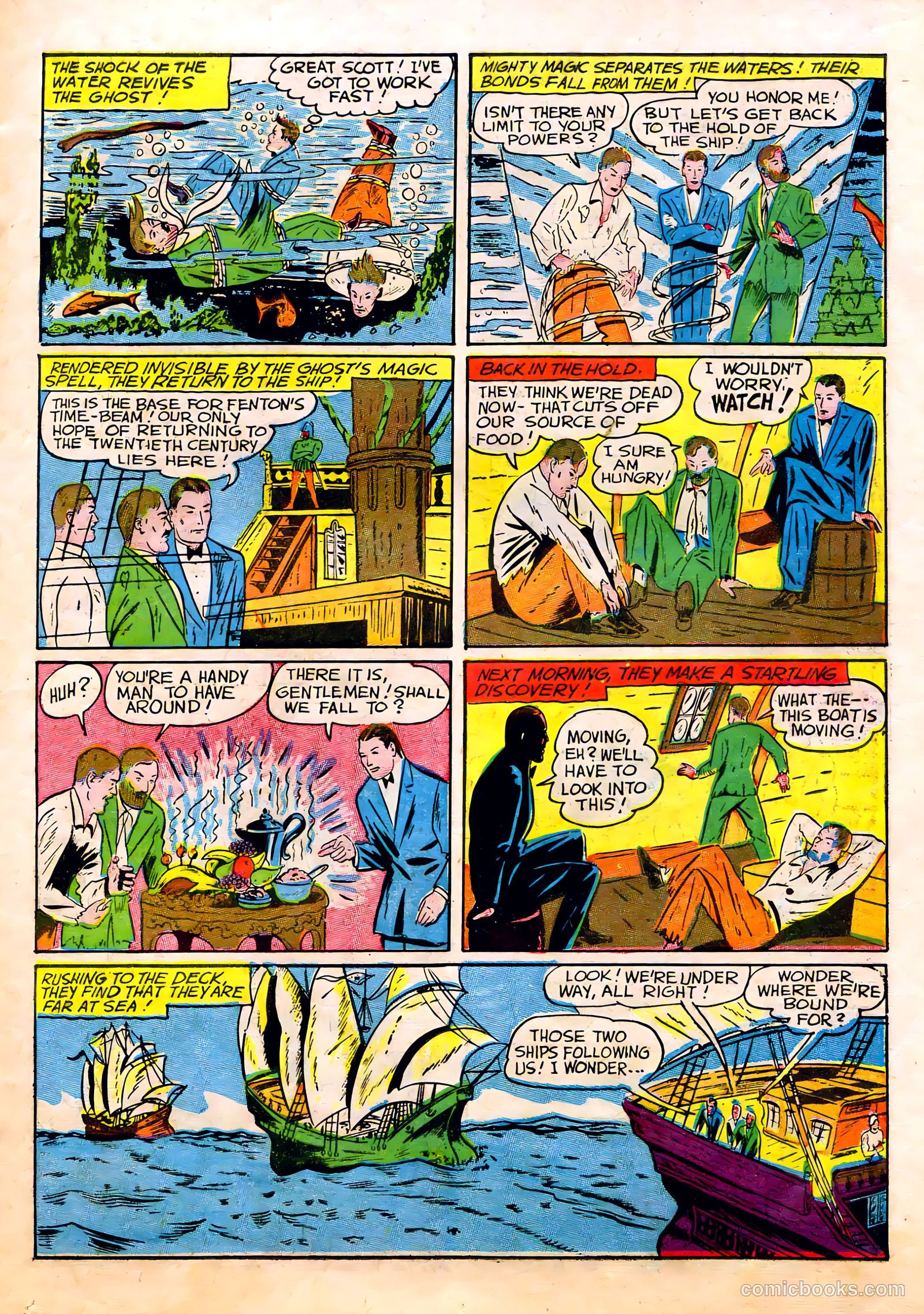 Thrilling Comics #7 (1940) — page 19 of 68