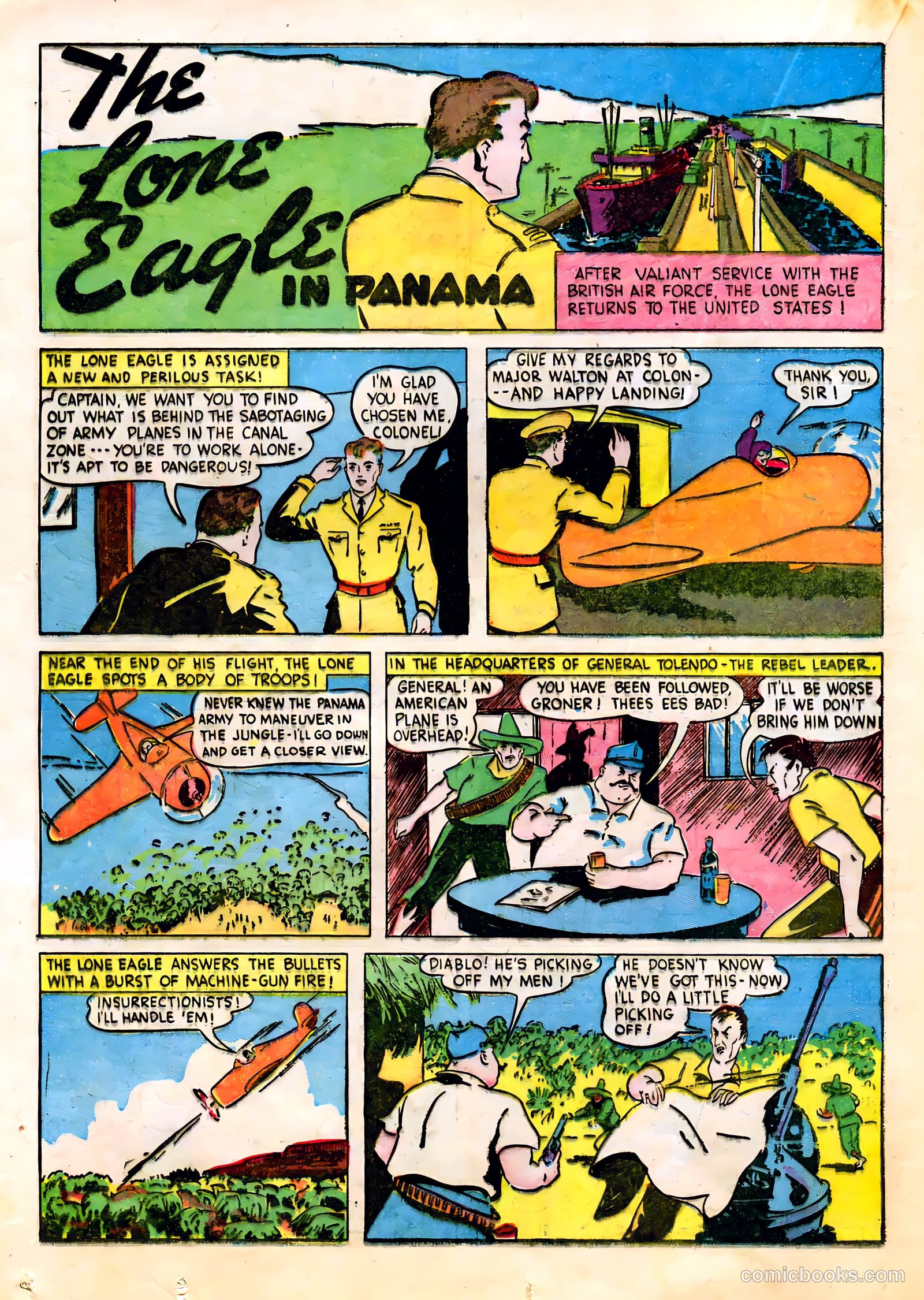 Thrilling Comics #7 (1940) — page 36 of 68