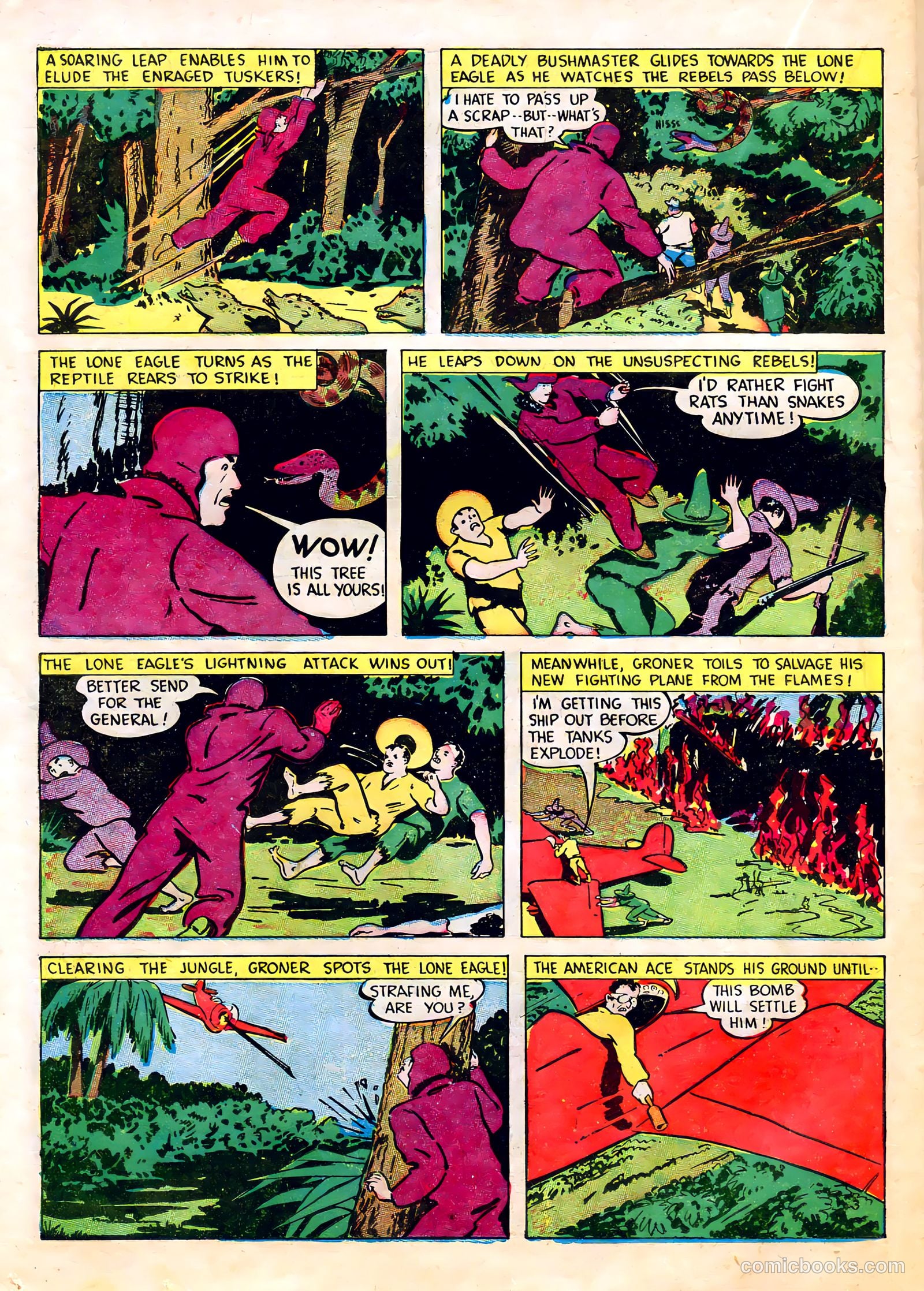 Thrilling Comics #7 (1940) — page 40 of 68